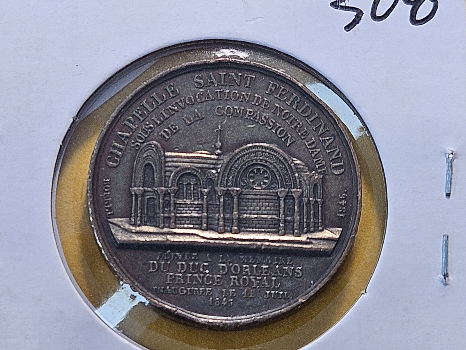 1843 French Commemorative Medal - 4