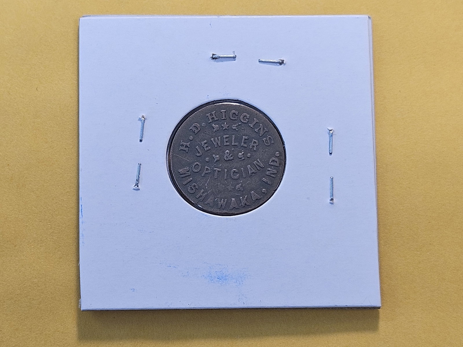 1863 Merchants Store card Civil War Token - 3