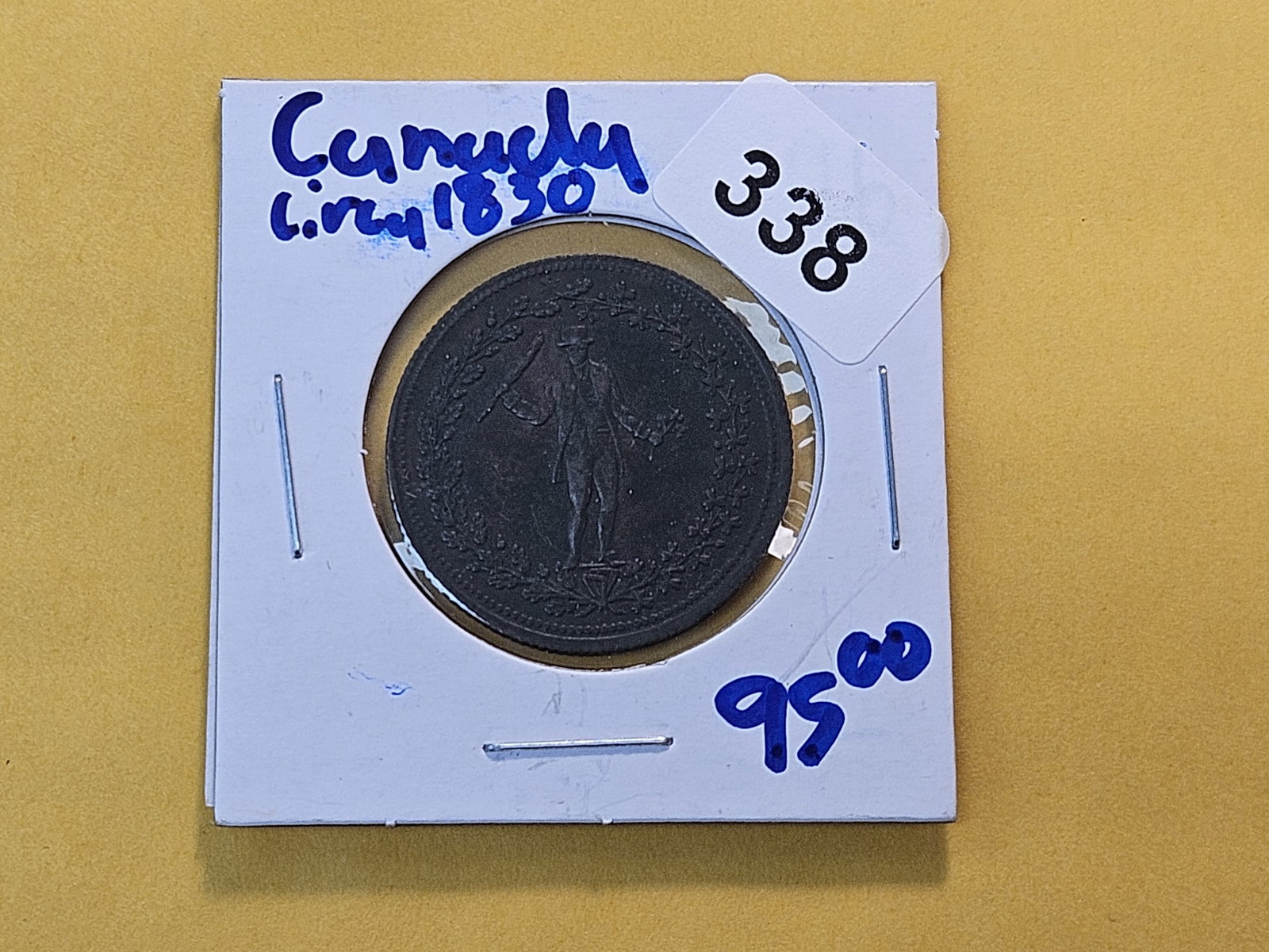 Circa. 1830 Canadian Copper Token - 2