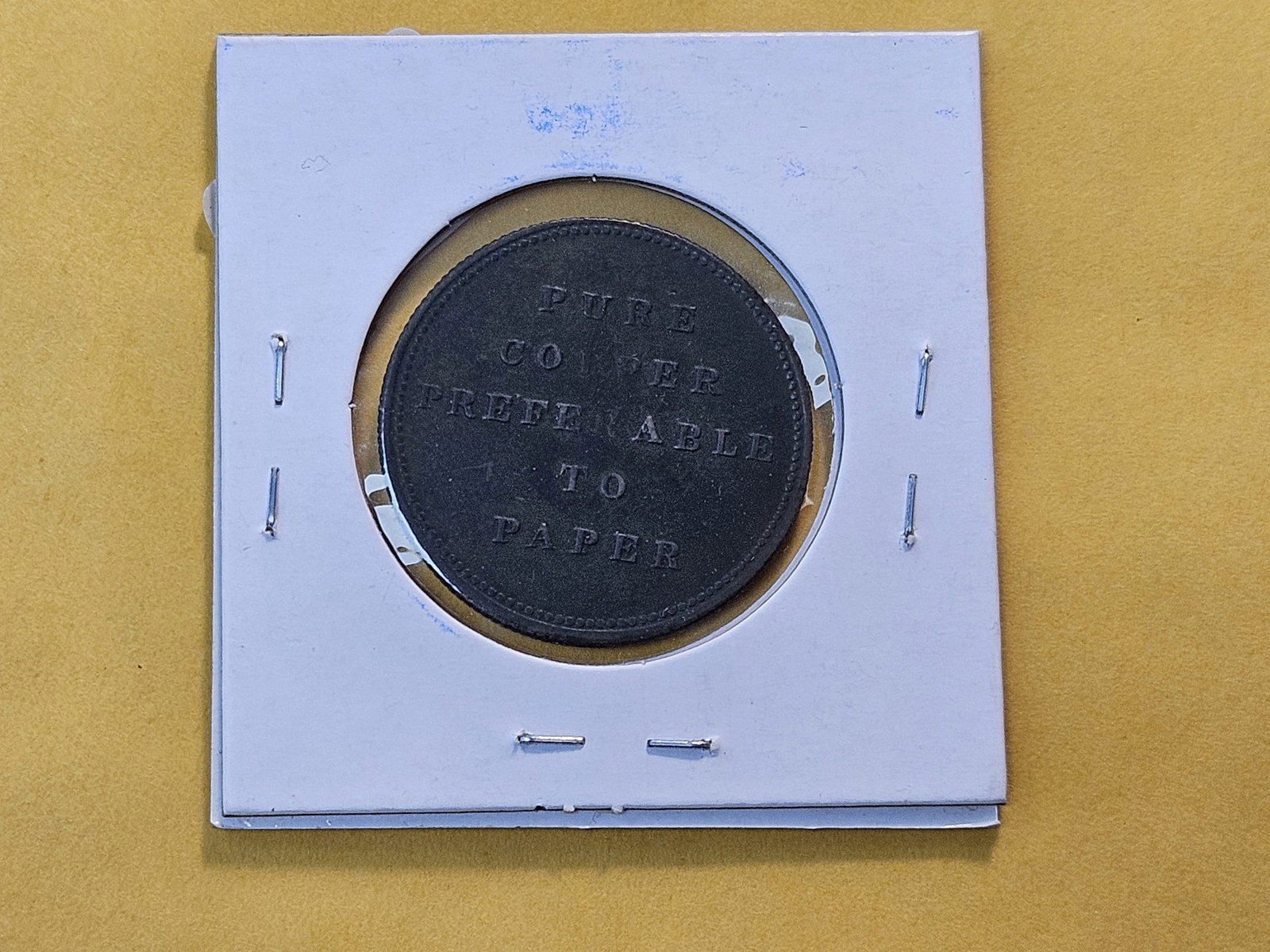 Circa. 1830 Canadian Copper Token - 3