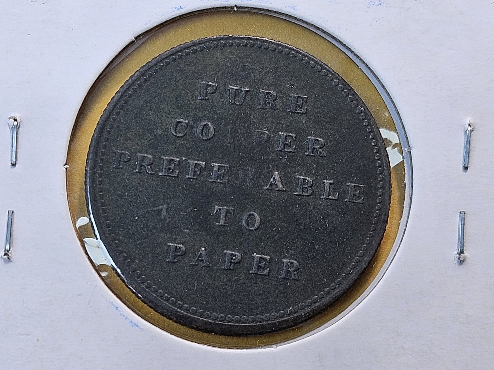 Circa. 1830 Canadian Copper Token - 4