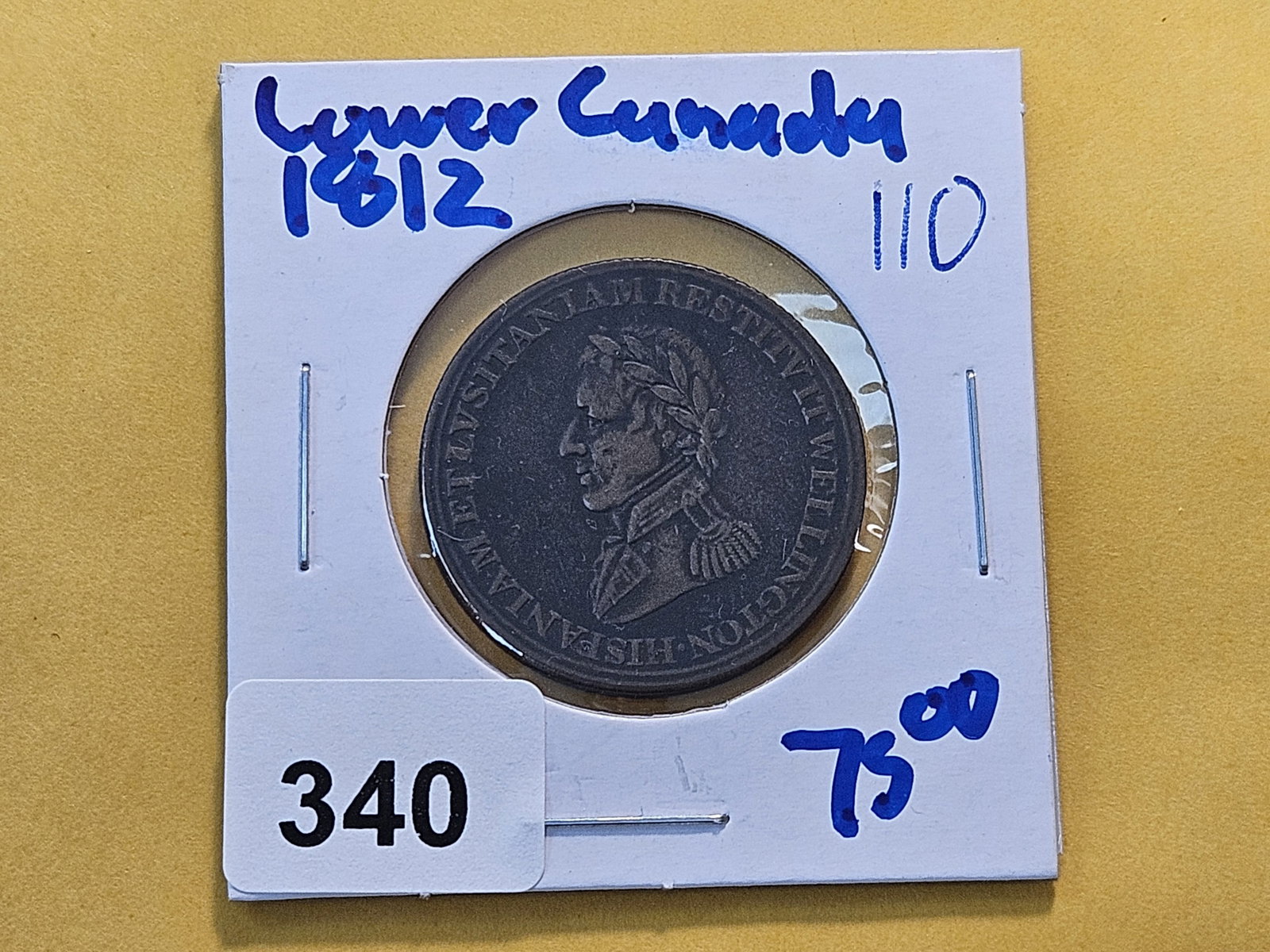 1812 Lower Canada Halfpenny Token - 2