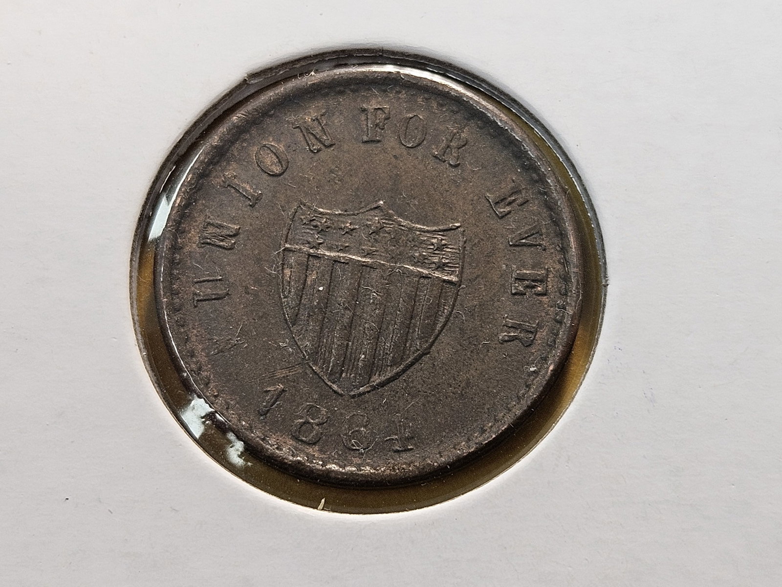 1864 Civil War Token - 4
