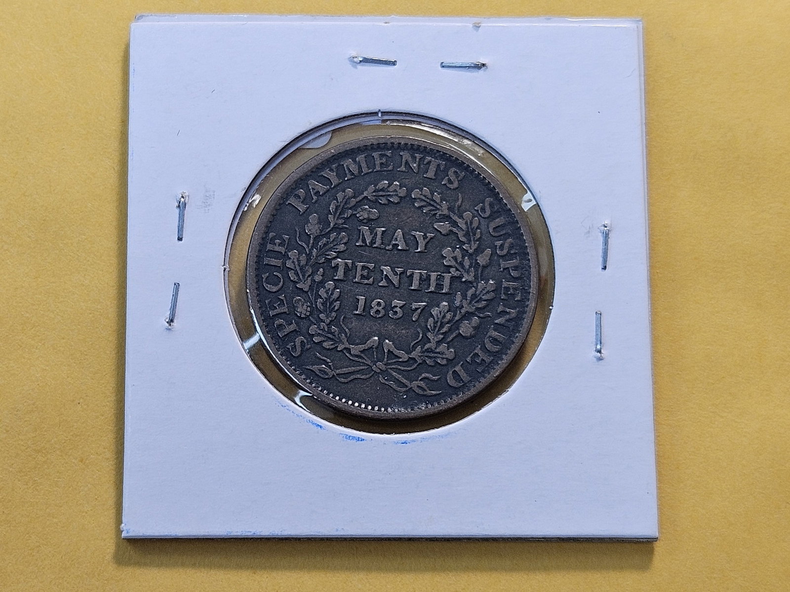 1841 Hard Times Token - 3