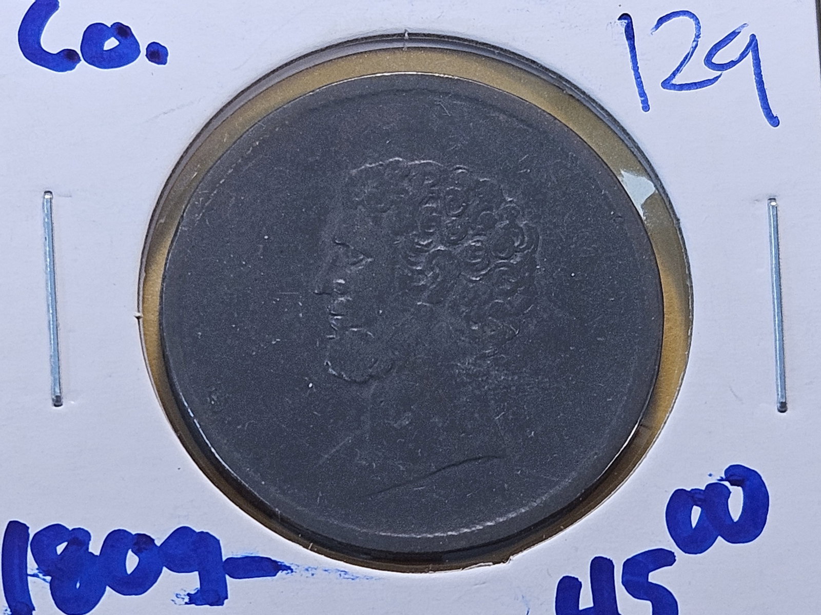 1820 Canadian Bank Token and British Copper Token - 2