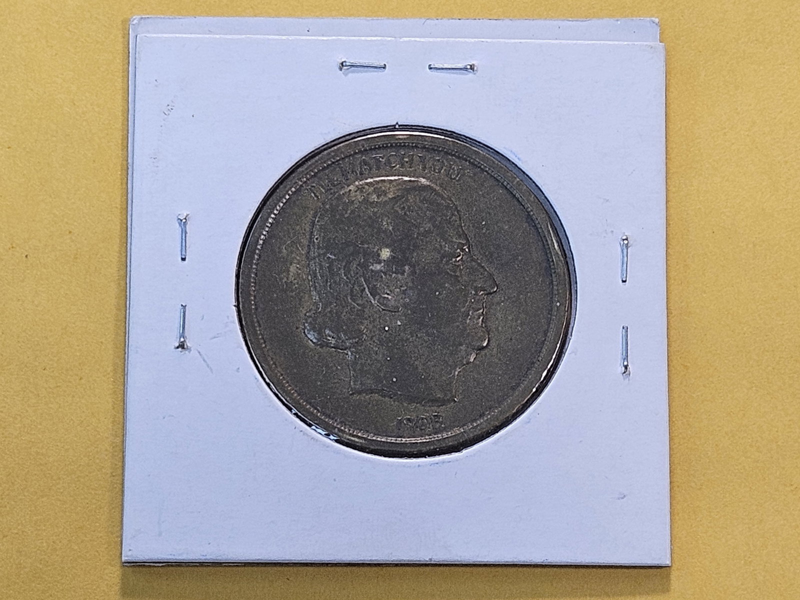 1900 US Political Flipper Token - 3