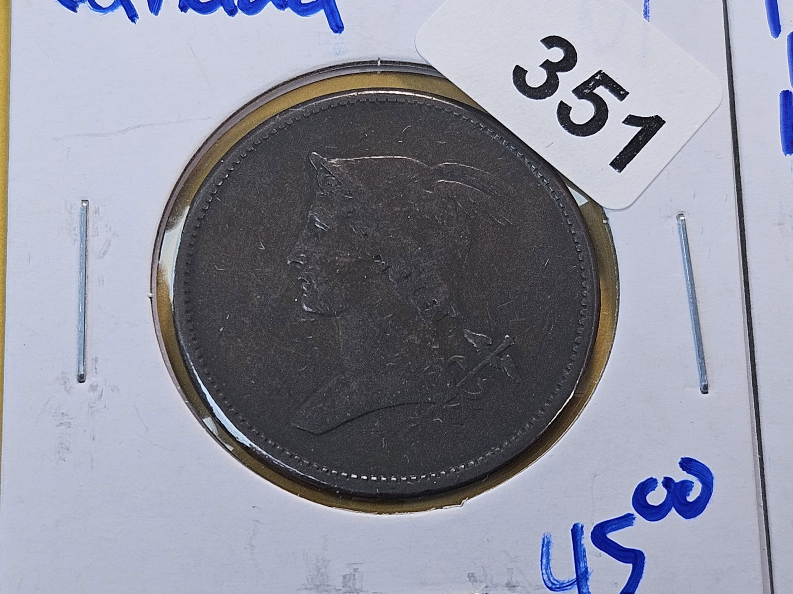 Three Foreign Copper Tokens - 2