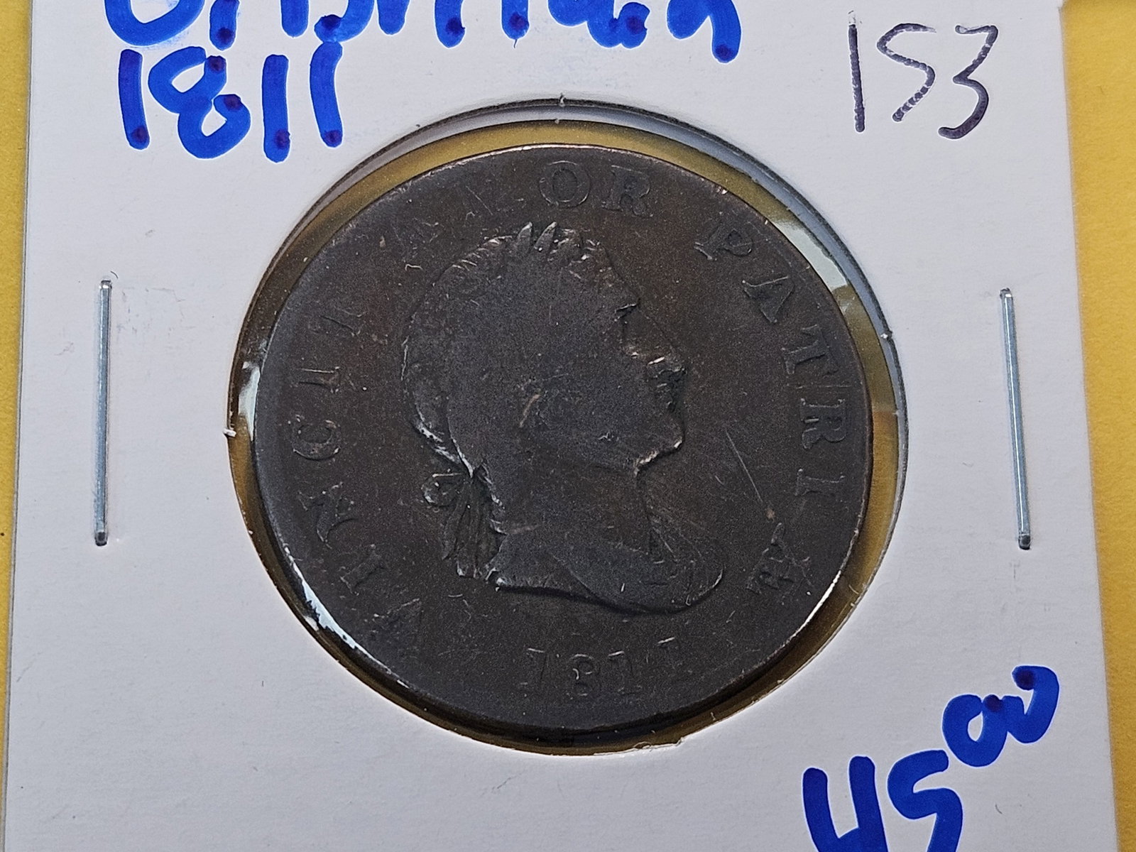 Three Foreign Copper Tokens - 4