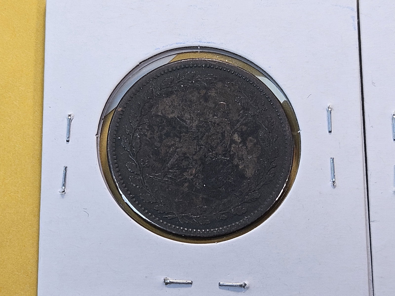 Three Foreign Copper Tokens - 6