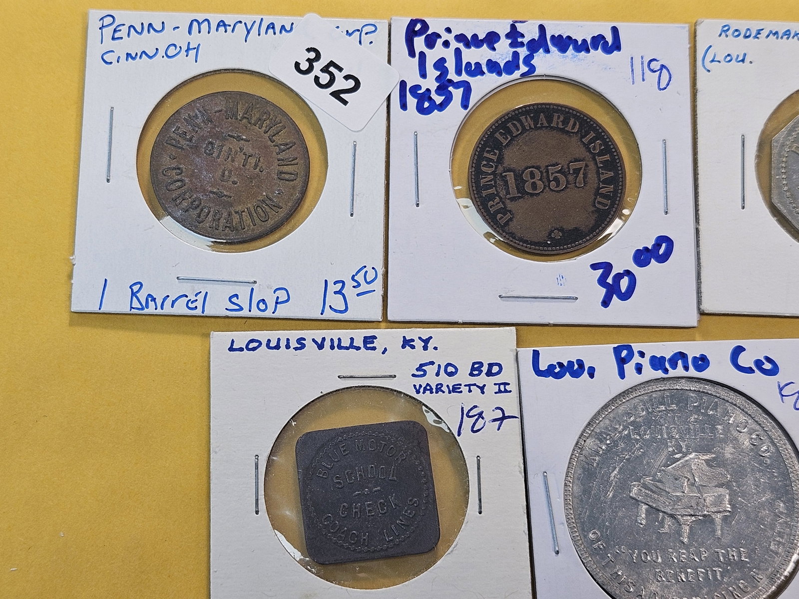 Seven Mixed Tokens - 2