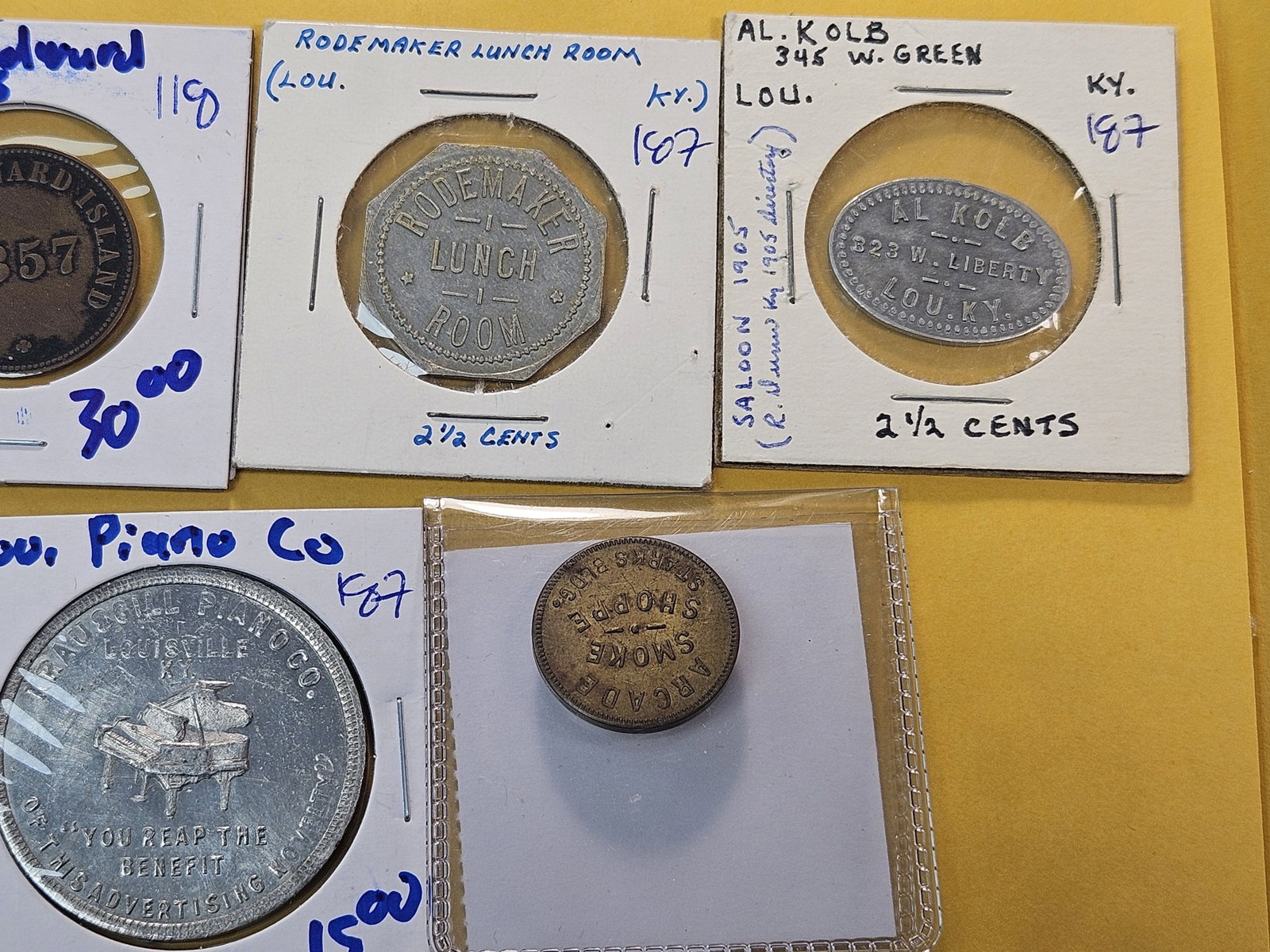Seven Mixed Tokens - 3