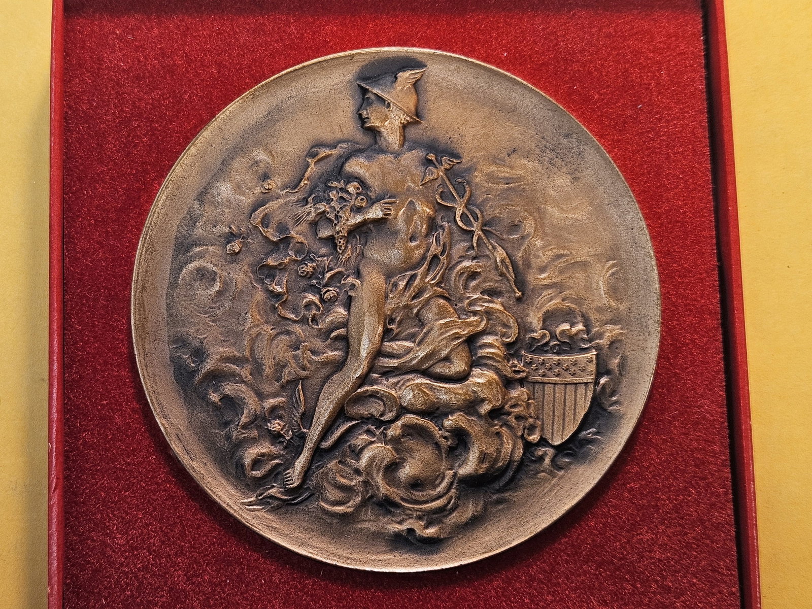 1961 Medalic Arts Bronze Victor. D Brenner Medal - 2
