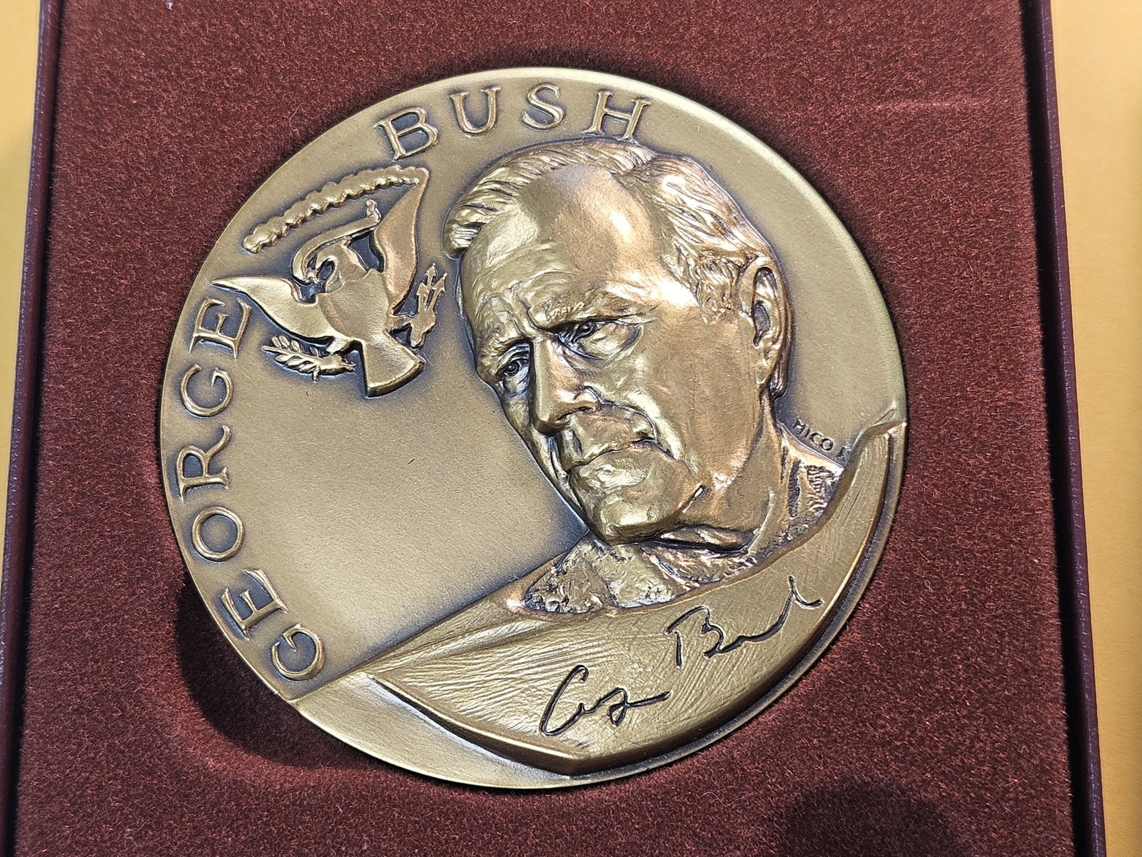 Three Large Presidential Inauguration Bronze Medals - 3