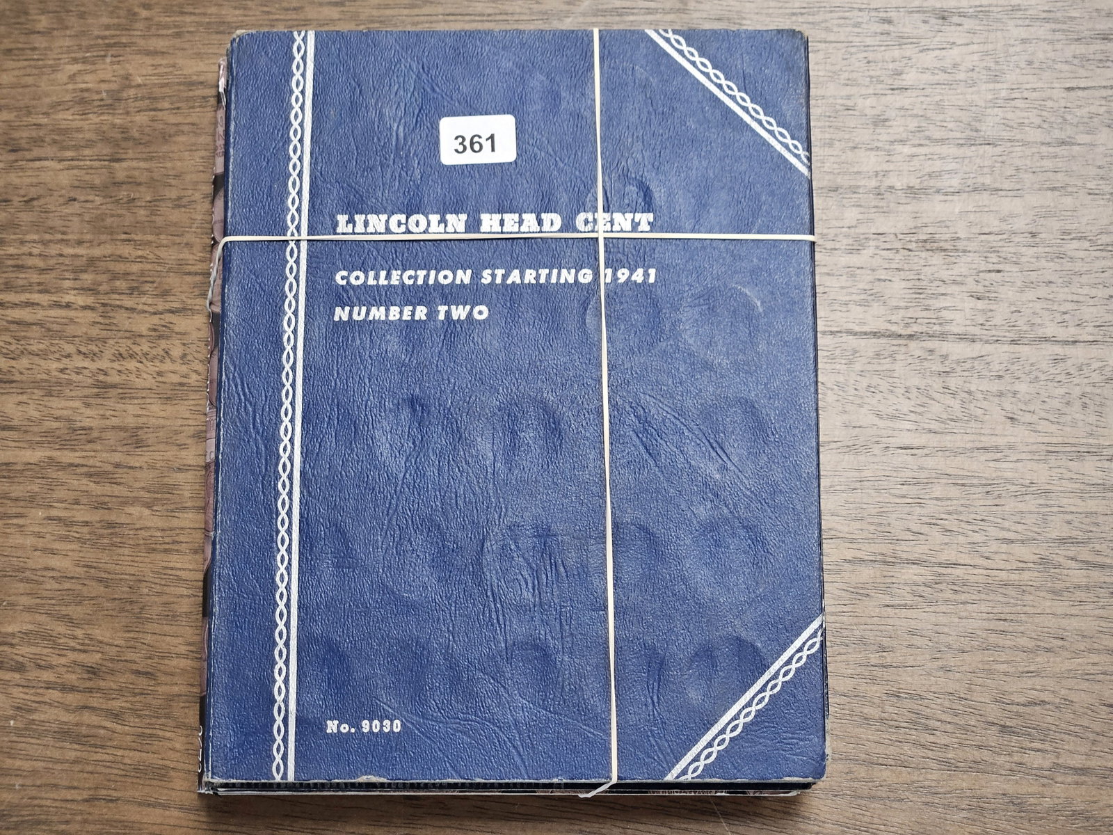 Five Mostly Filled Lincoln Cent Albums: All Volume 2. Mostly Filled