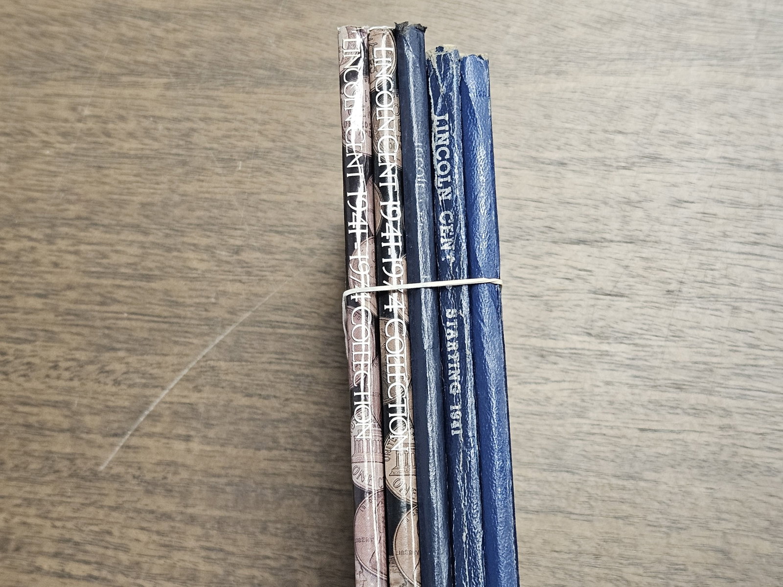 Five Mostly Filled Lincoln Cent Albums - 2