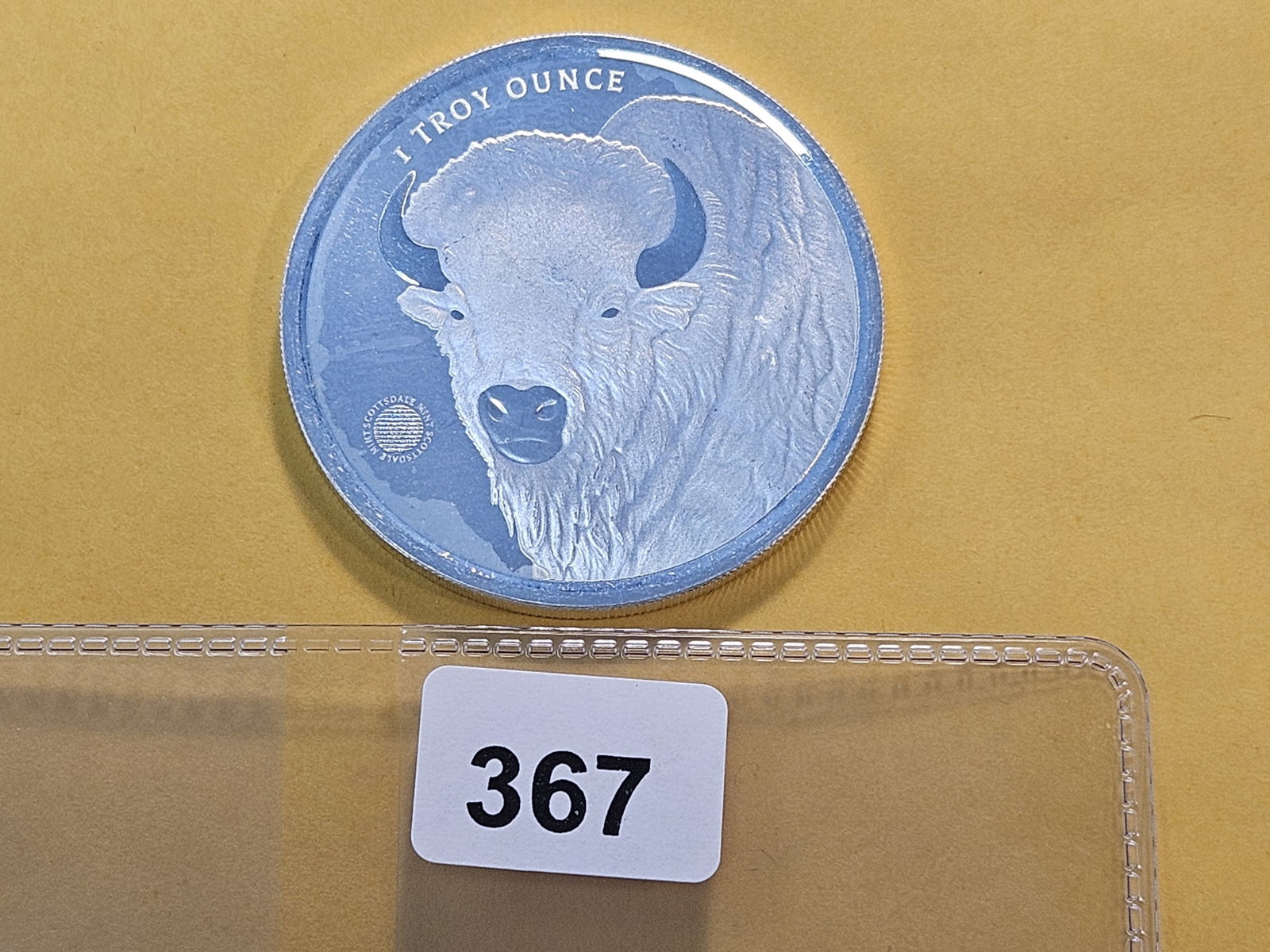 One Troy Ounce .999 Fine Silver Art Round - 3