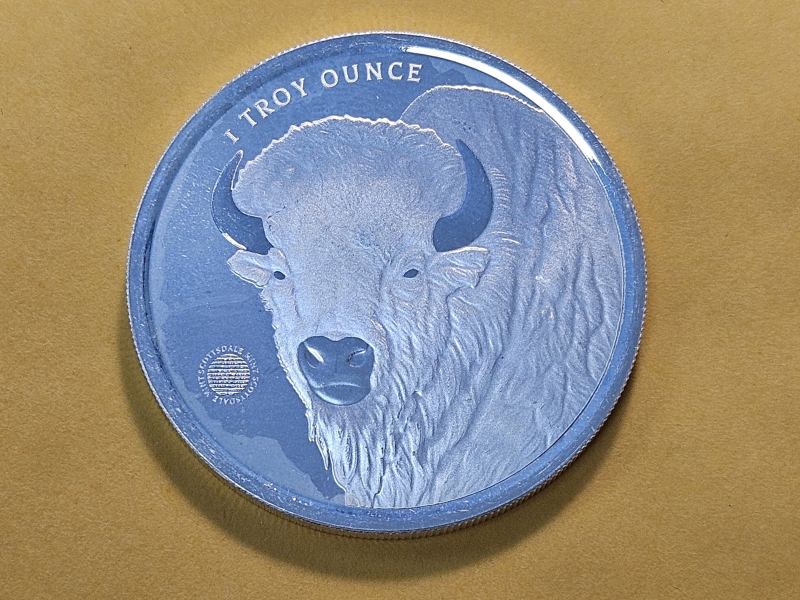 One Troy Ounce .999 Fine Silver Art Round - 4