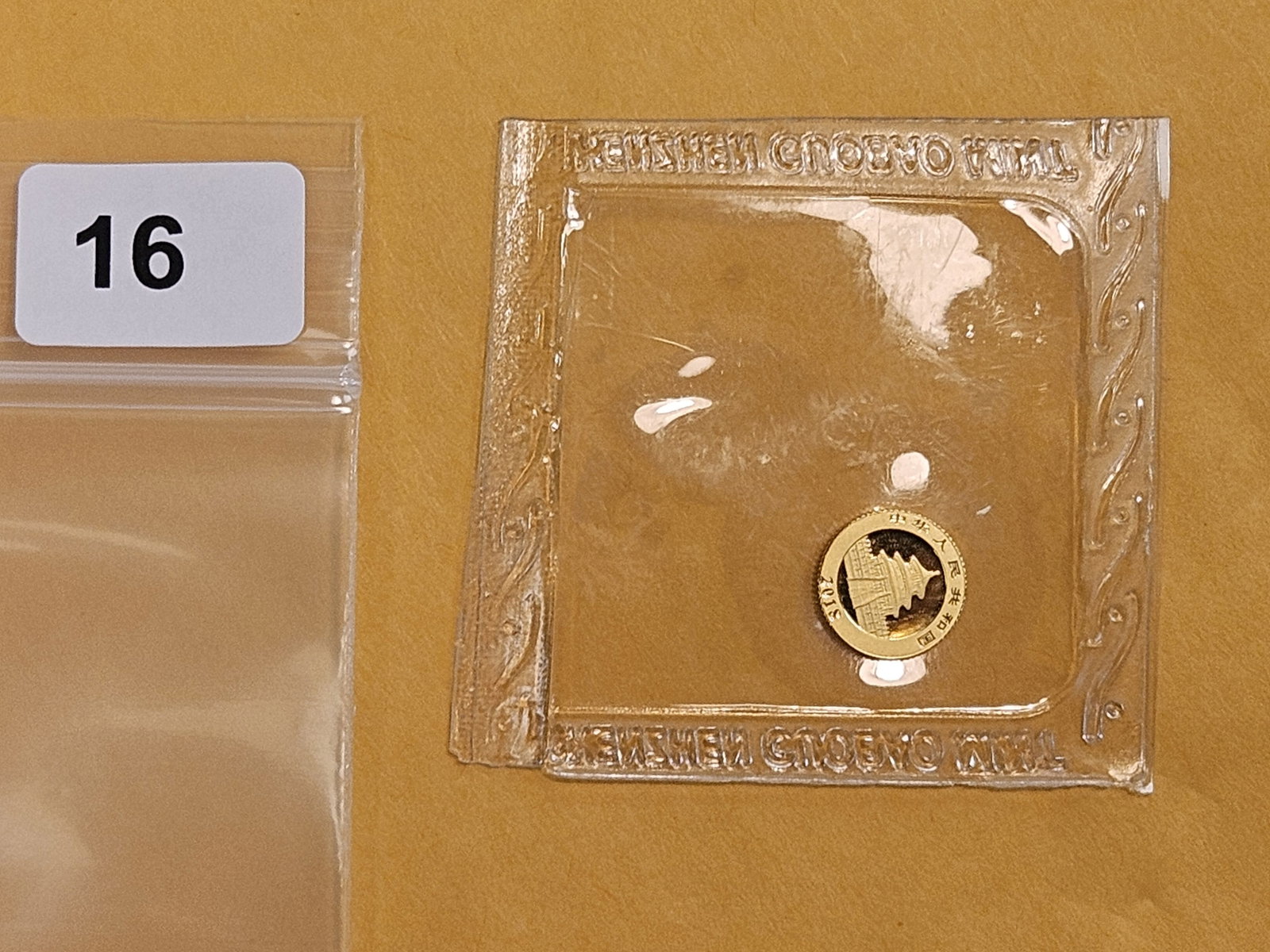GOLD! GEM 2018 China Gold 10 yuan - 2