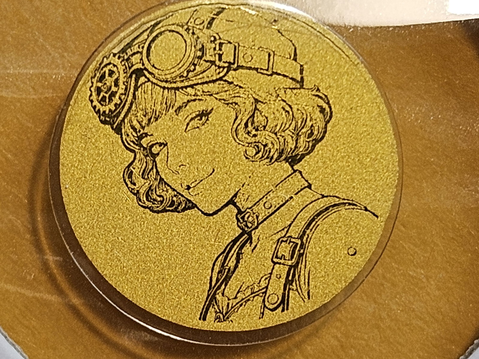 GOLD! GEM 2026 Republic of Liberia Gold 12 Dollars: Lady pilot on front