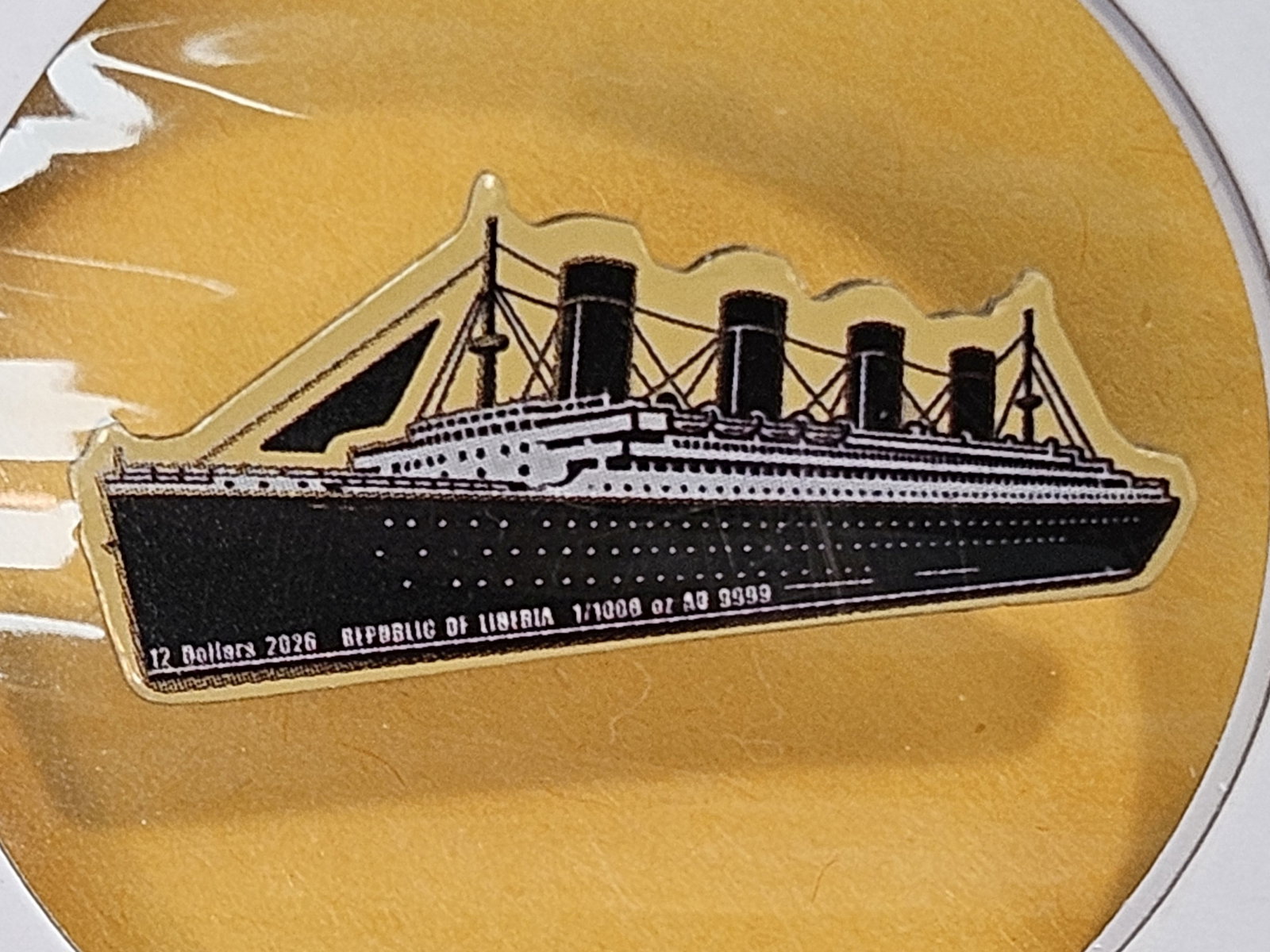 GOLD! GEM 2026 Republic of Liberia Gold 12 Dollars (1 of 3)