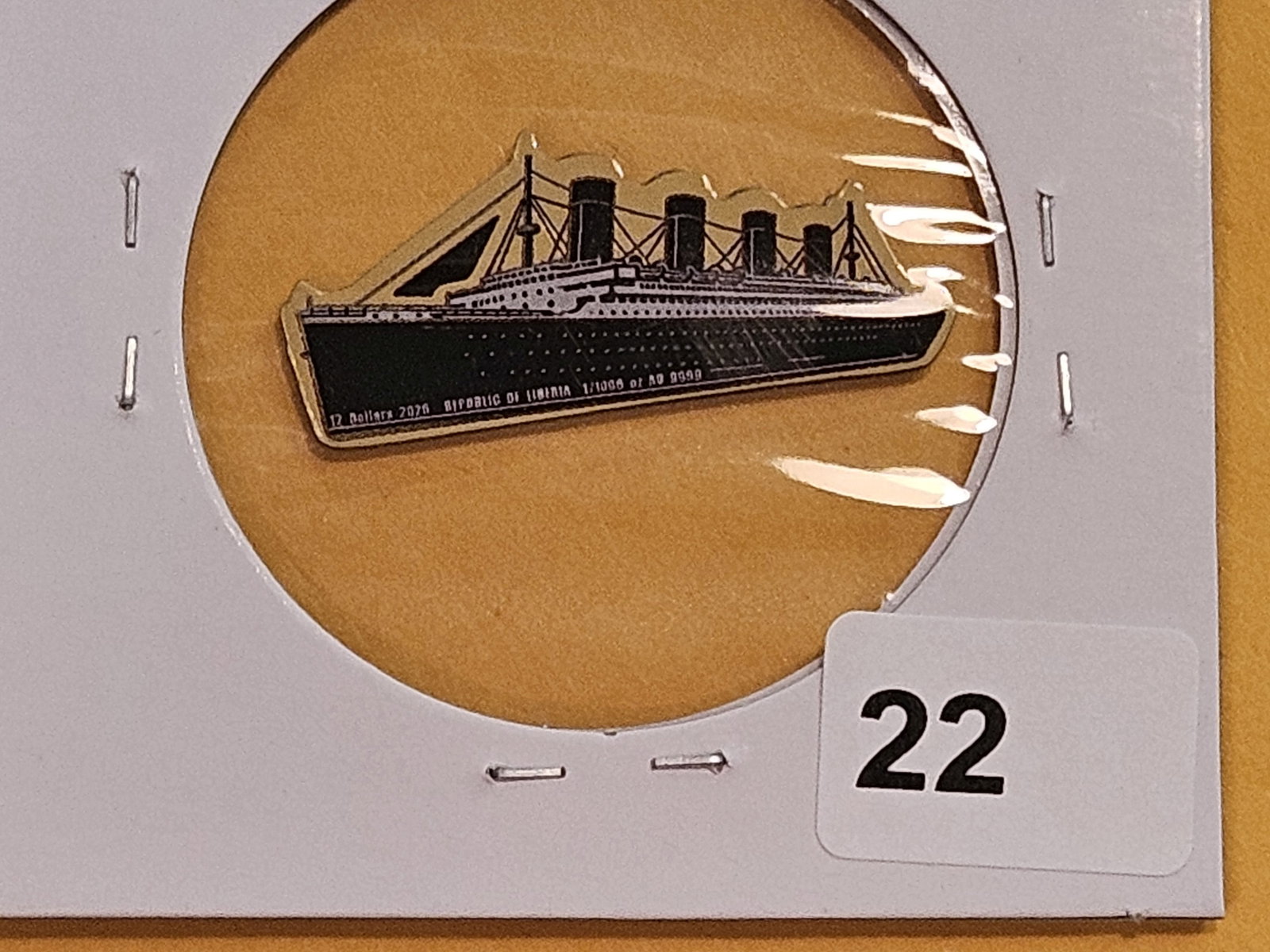 GOLD! GEM 2026 Republic of Liberia Gold 12 Dollars - 2