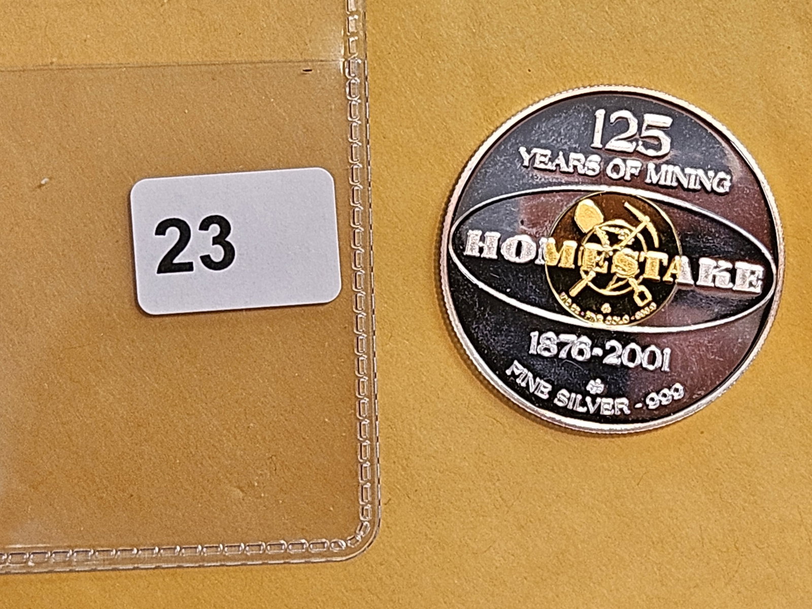 GOLD! Cool Bi-metal Gold & Silver coin - 2
