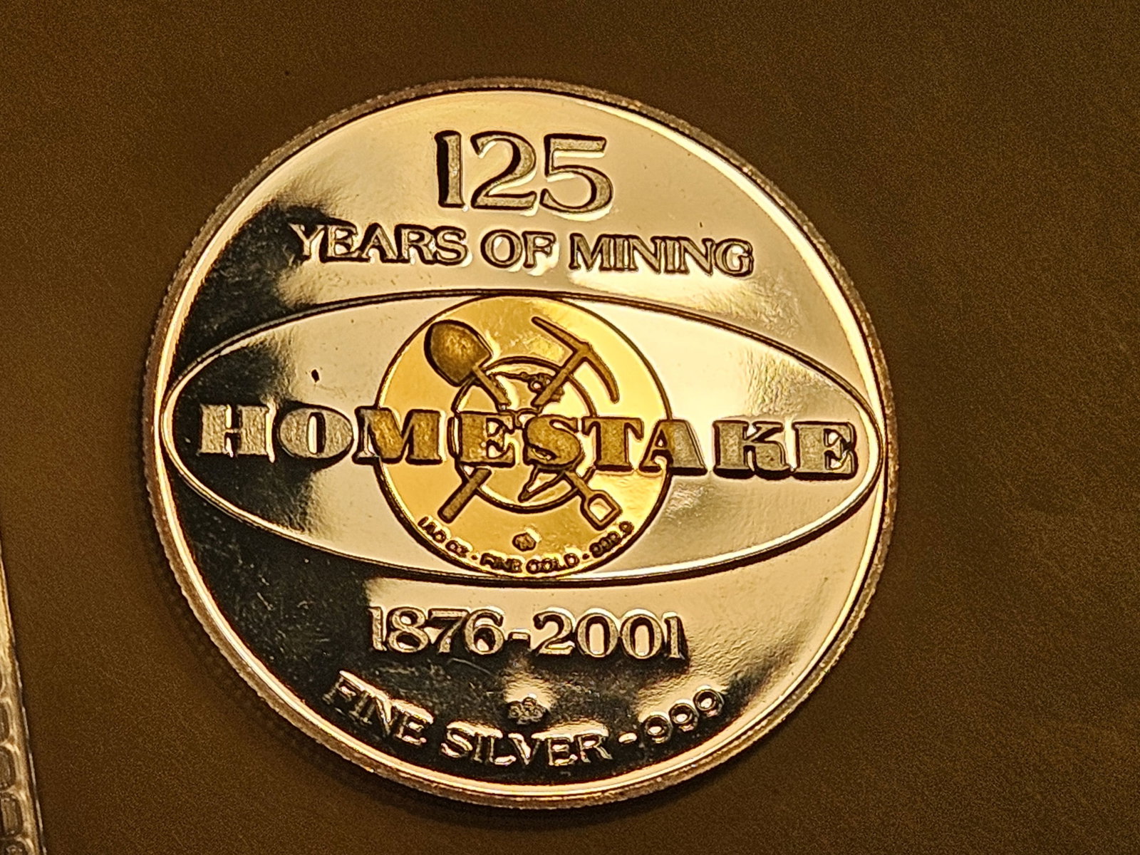 GOLD! Cool Bi-metal Gold & Silver coin - 3