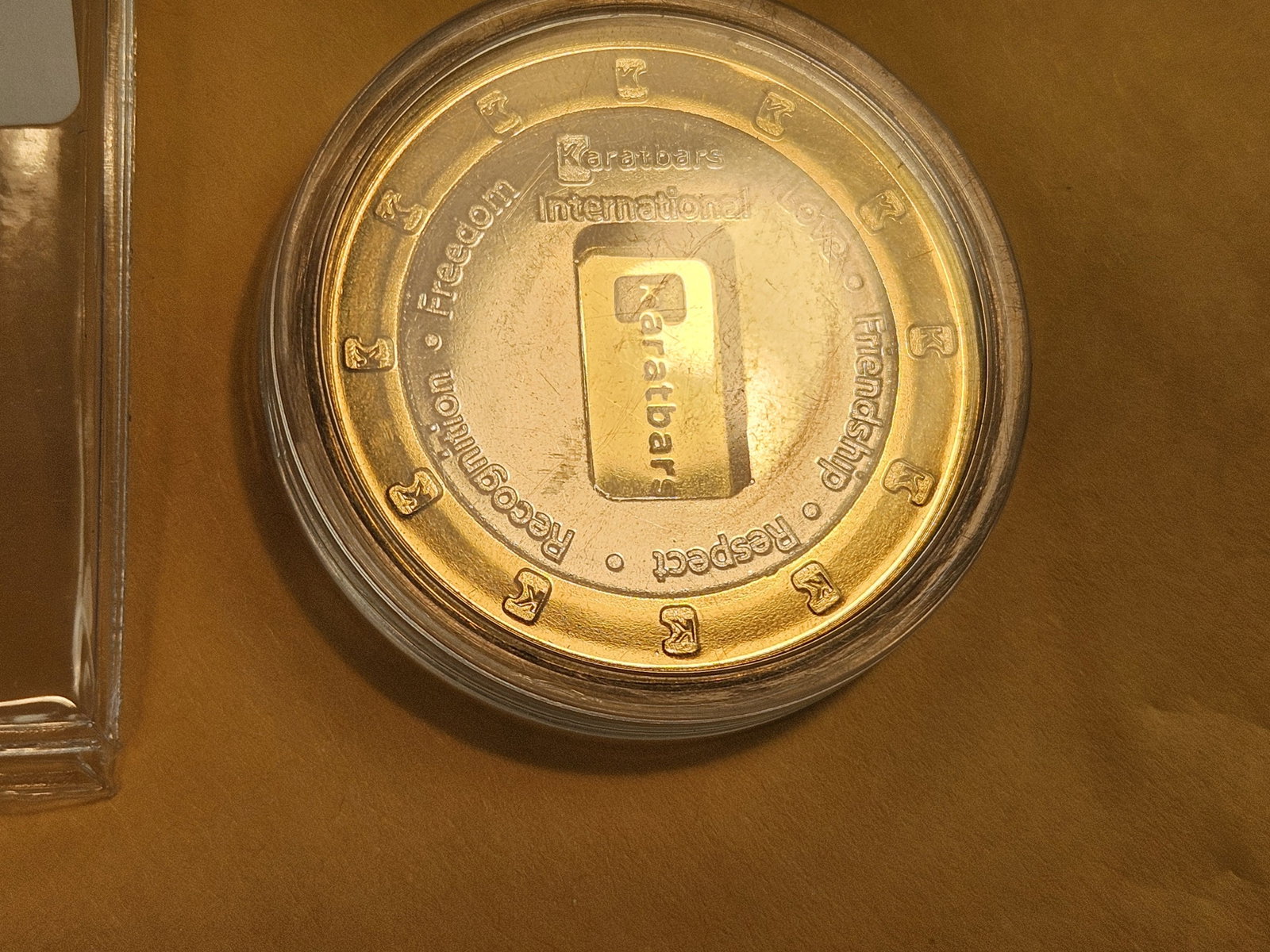 GOLD! Another Cool piece! NADIR Gold 1 Gram .9999 fine gold bar - 6