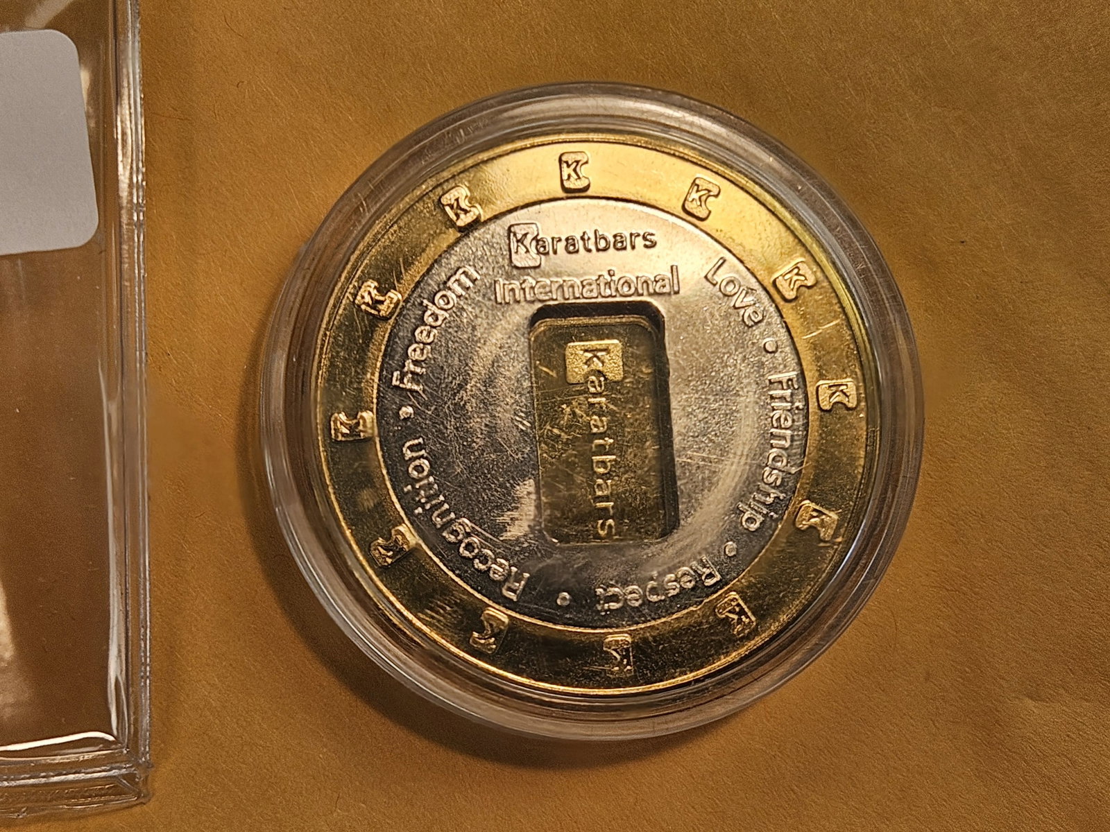 GOLD! Another Cool piece! NADIR Gold 1 Gram .9999 fine gold bar - 7