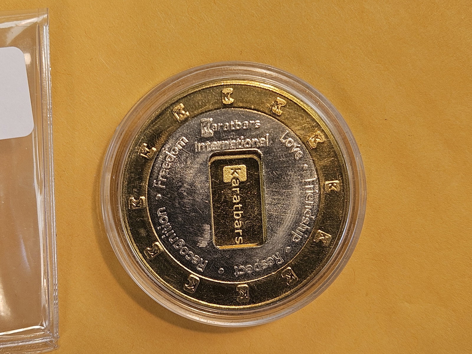GOLD! Another Cool piece! NADIR Gold 1 Gram .9999 fine gold bar - 8