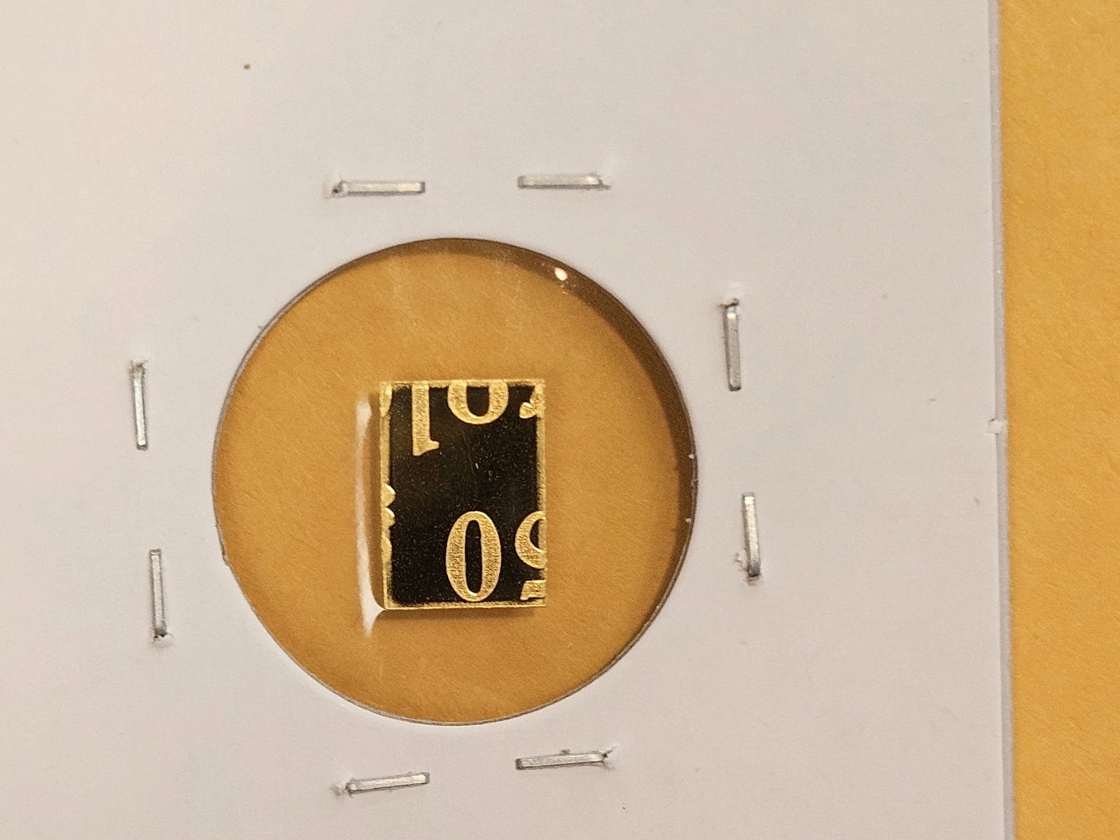 GOLD! Valcambi Suisse One Gram .9999 fine gold bar - 2