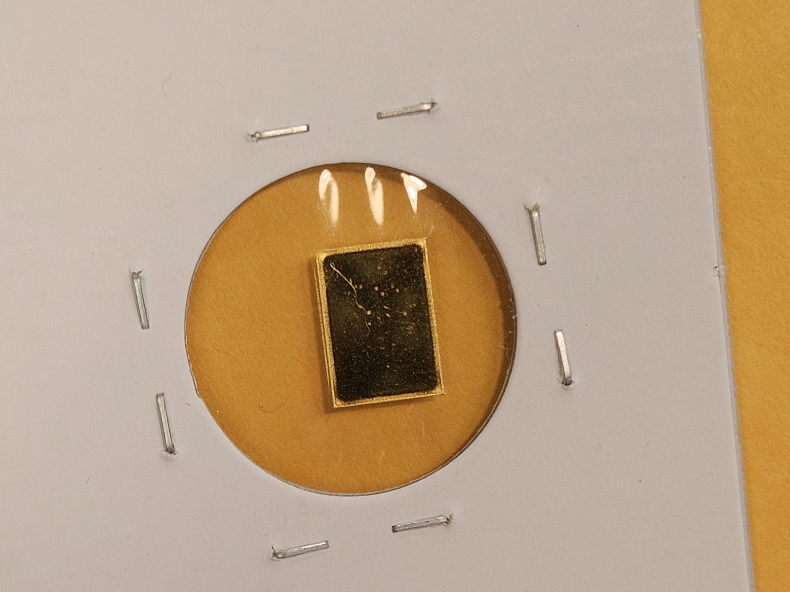 GOLD! Valcambi Suisse One Gram .9999 fine gold bar - 2