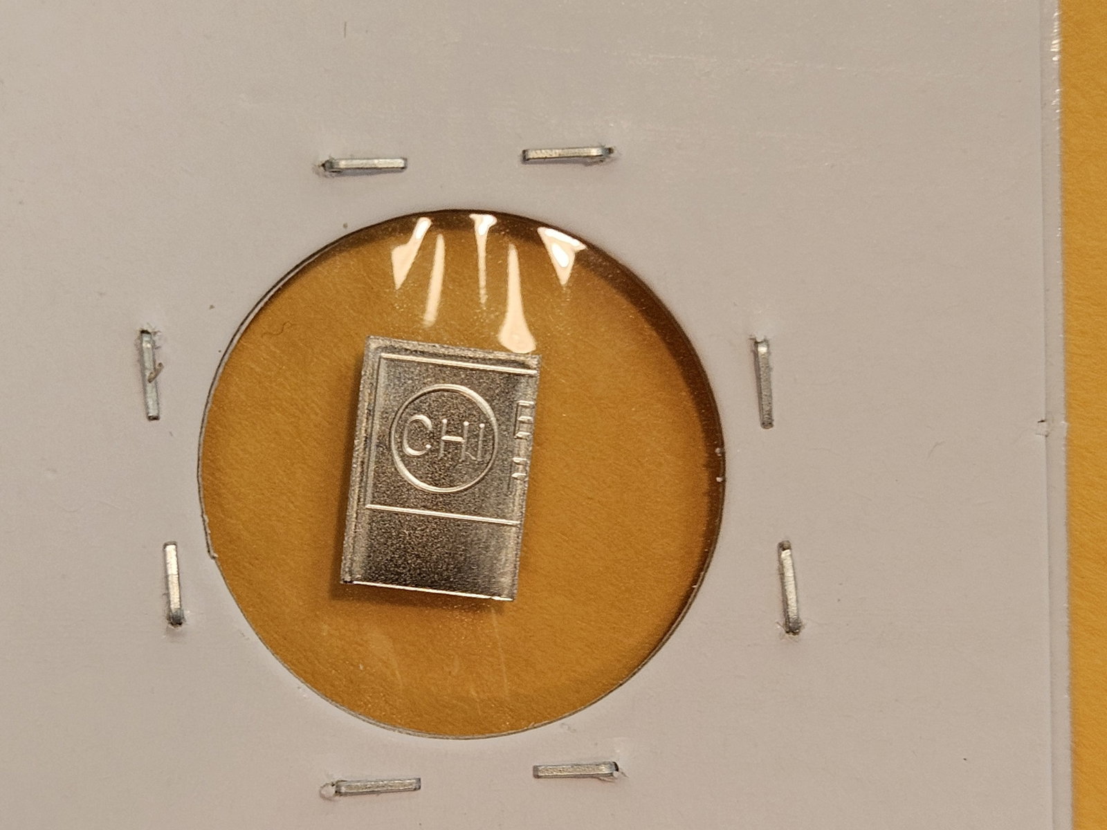 PLATINUM! Valcambi Suisse One Gram .9995 fine Platinum Bar - 2