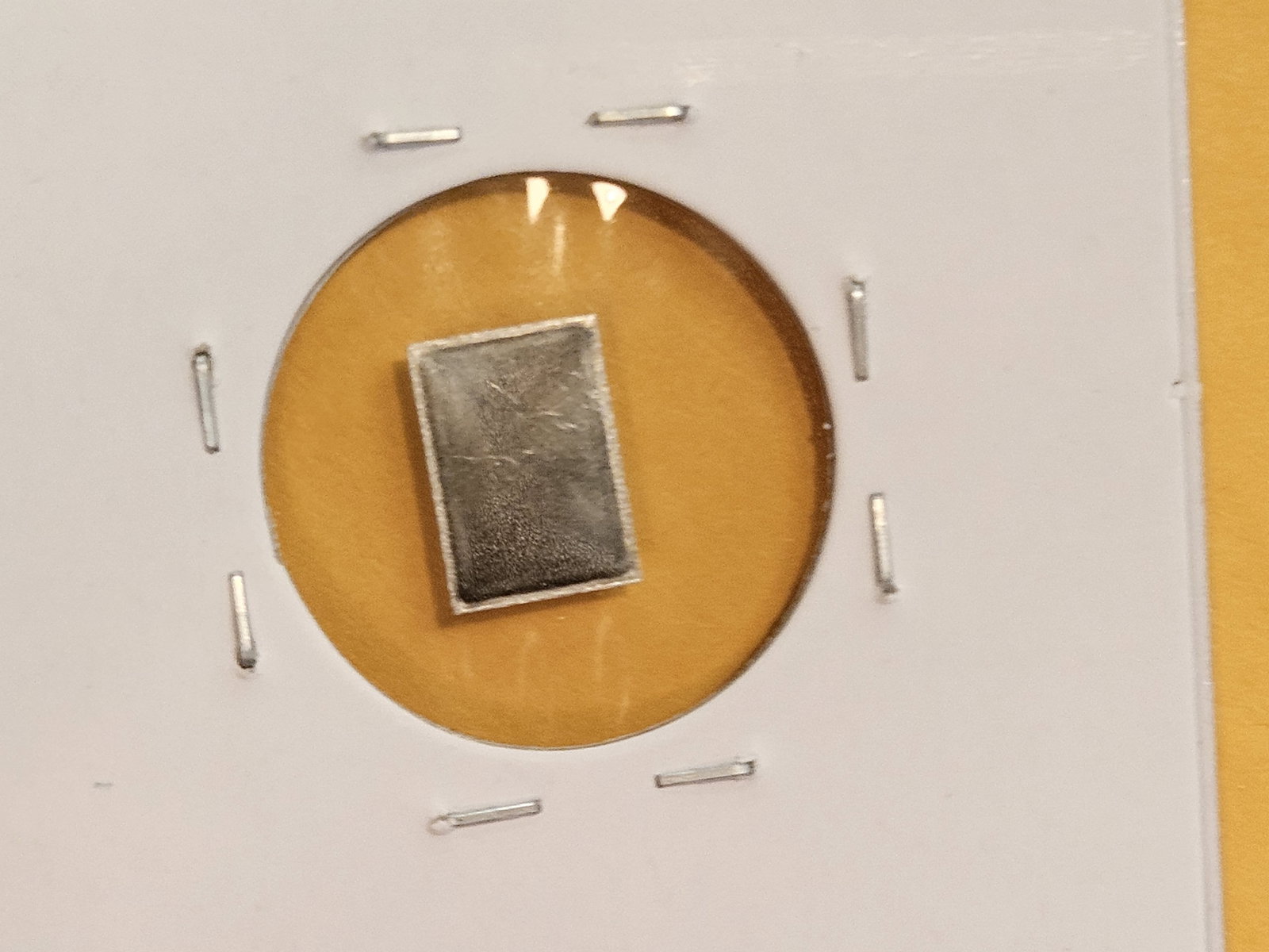 PLATINUM! Valcambi Suisse One Gram .9995 fine Platinum Bar - 2