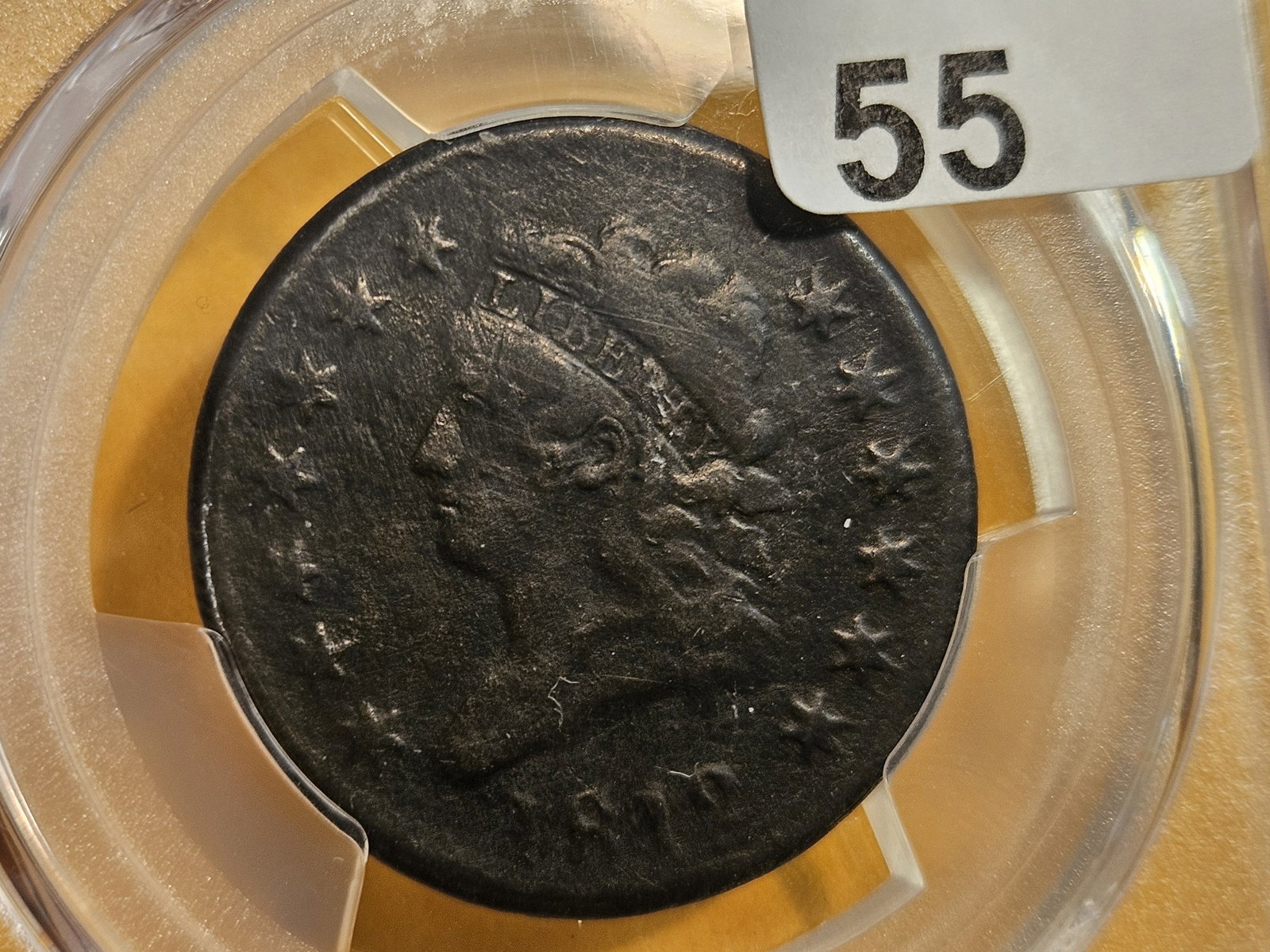 * Better * PCGS 1812 Classic Head Large Cent in Very Fine plus - details - 3