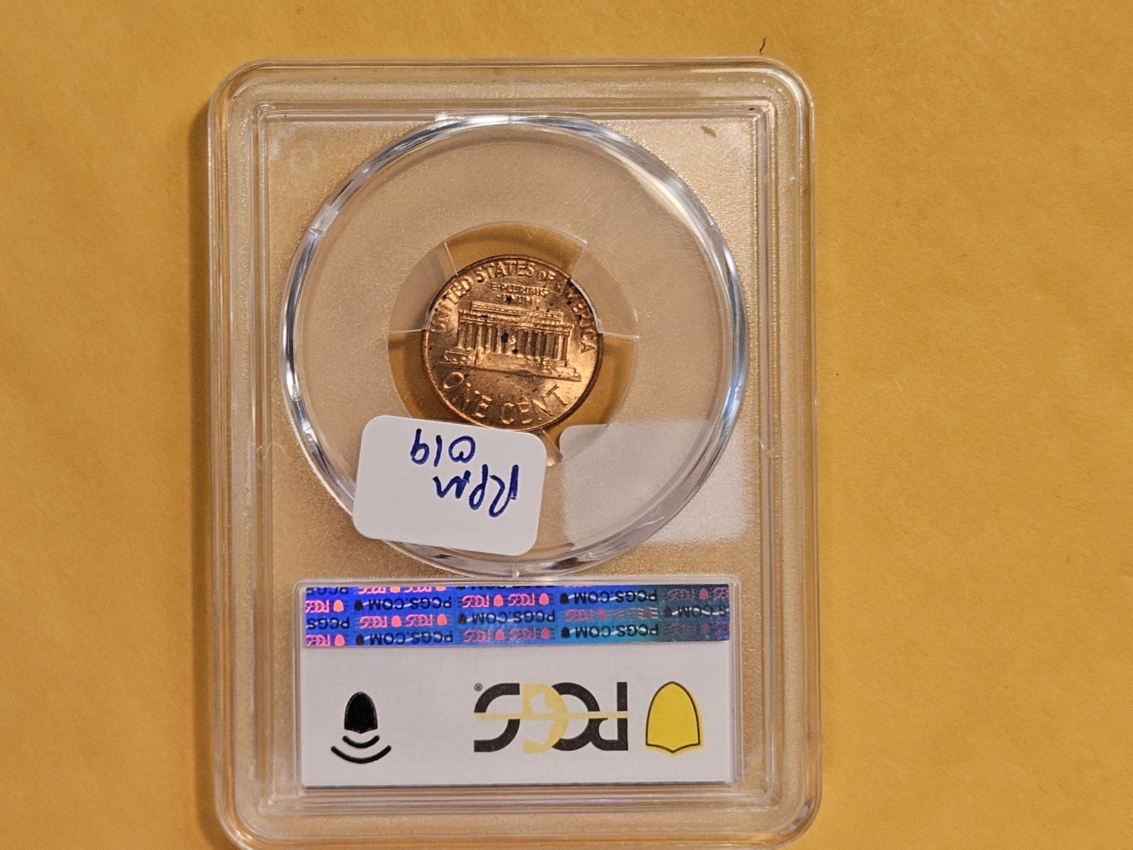VARIETY! PCGS 1960-D Large Date Lincoln Cent in Mint State 64 RED - 4