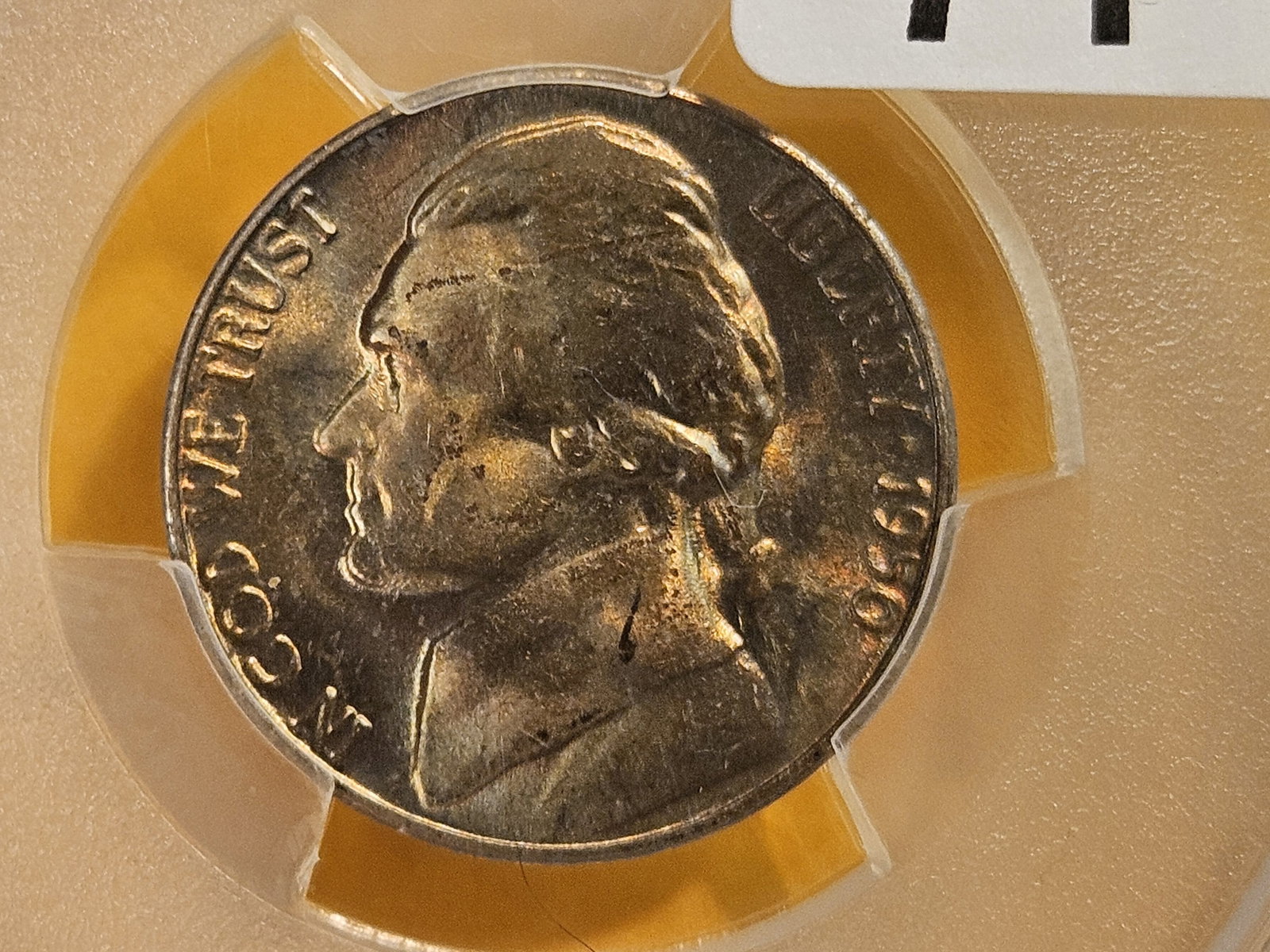 ** KEY DATE ** PCGS 1950-D Jefferson Nickel in Mint State 64 - 5