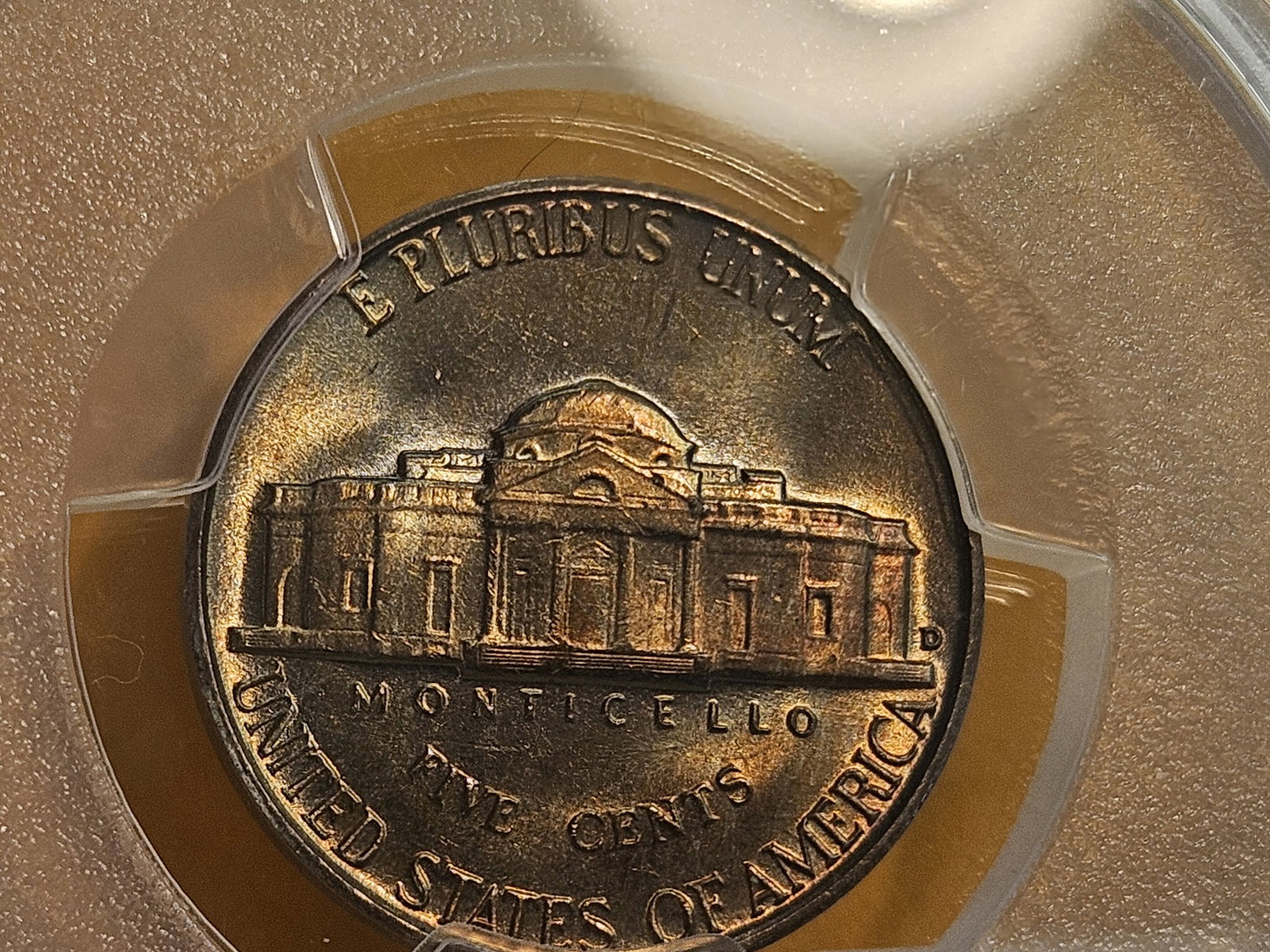 ** KEY DATE ** PCGS 1950-D Jefferson Nickel in Mint State 64 - 8