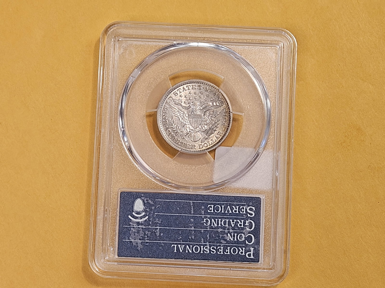 PCGS 1892 Barber silver Quarter in Extra Fine - 45 - 4