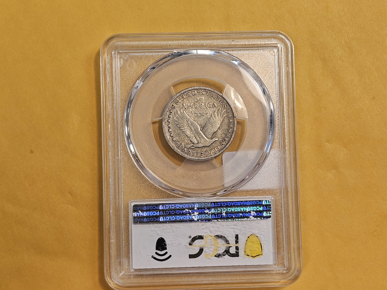 PCGS 1917 Type 1 Standing Liberty silver Quarter in Very Fine - 35 - 3
