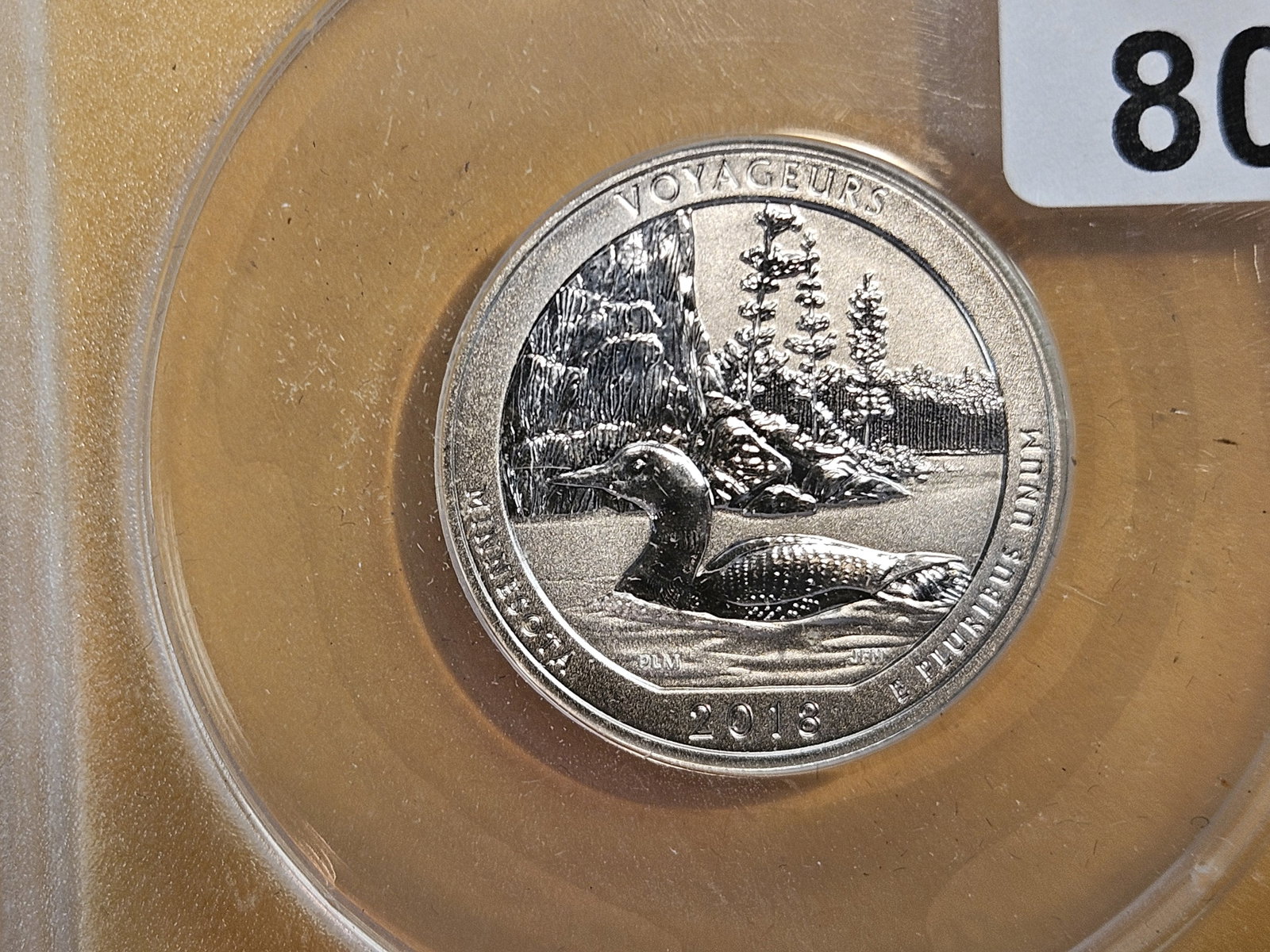 PERFECT! ANACS 2018-S Silver Washington Quarter in Reverse Proof 70 Deep Cameo: Perfect Grade