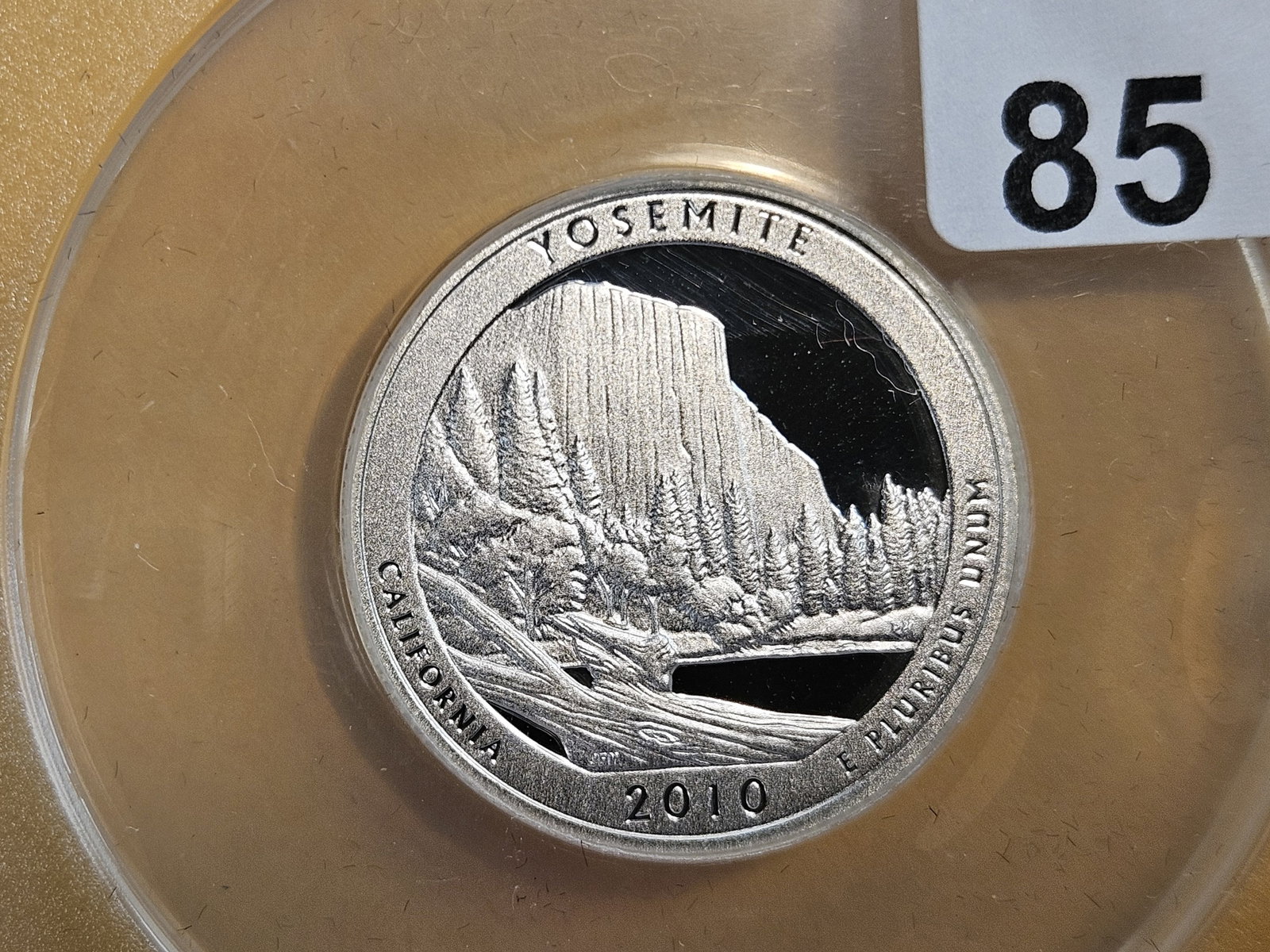 PERFECT! ANACS 2010-S Silver Washington Quarter in Proof 70 Deep Cameo: Perfect Grade