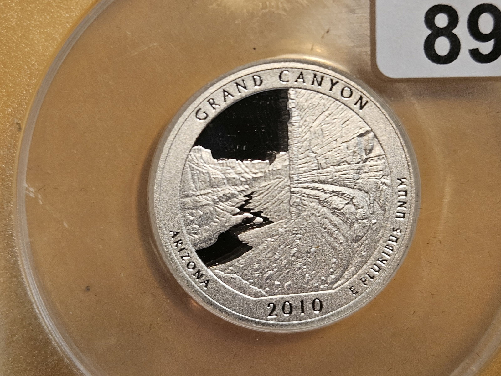 PERFECT! ANACS 2010-S Silver Washington Quarter in Proof 70 Deep Cameo: Perfect Grade