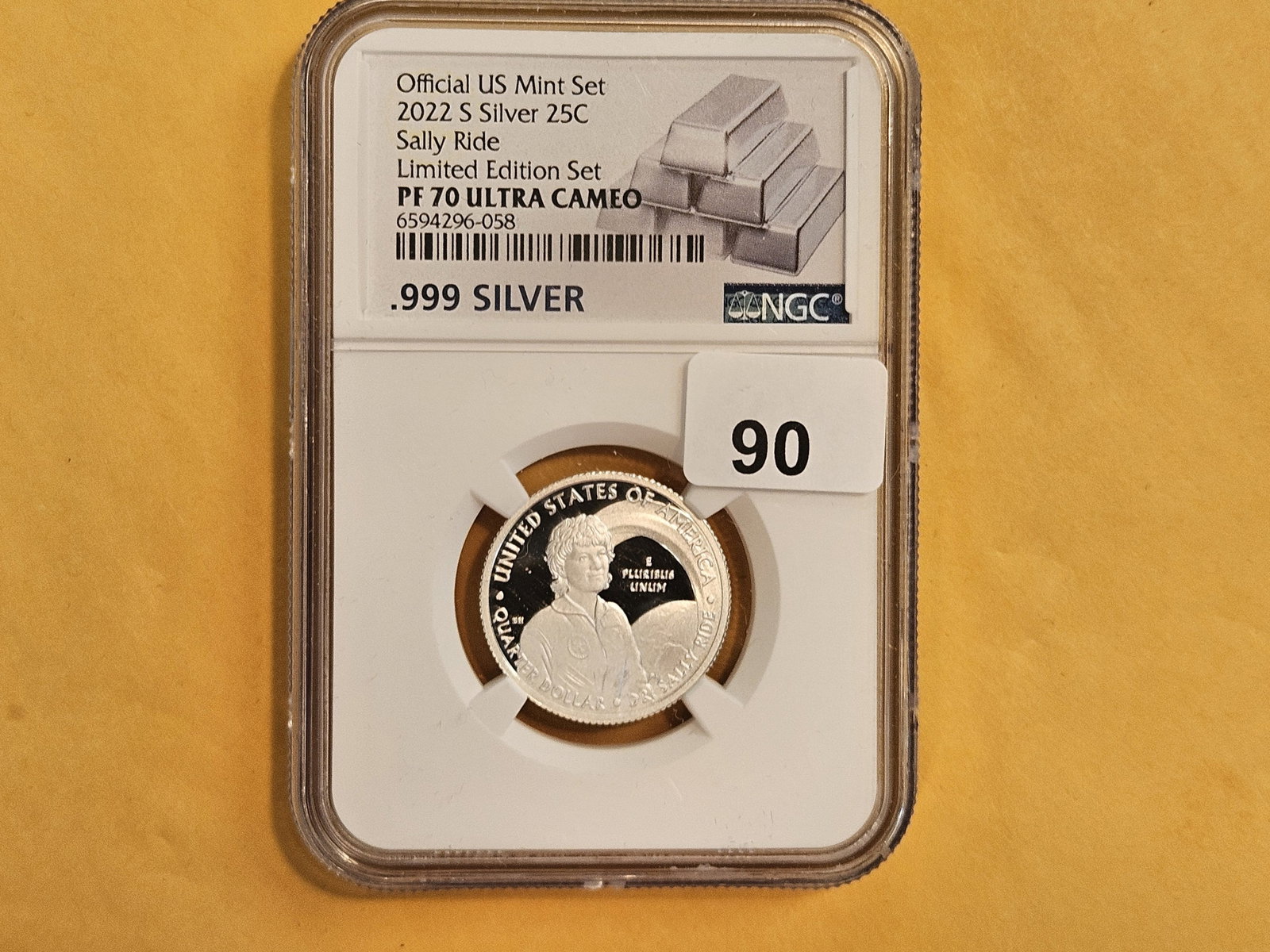 PERFECT! NGC 2022-S Silver Washington Quarter in Proof 70 Ultra cameo - 2