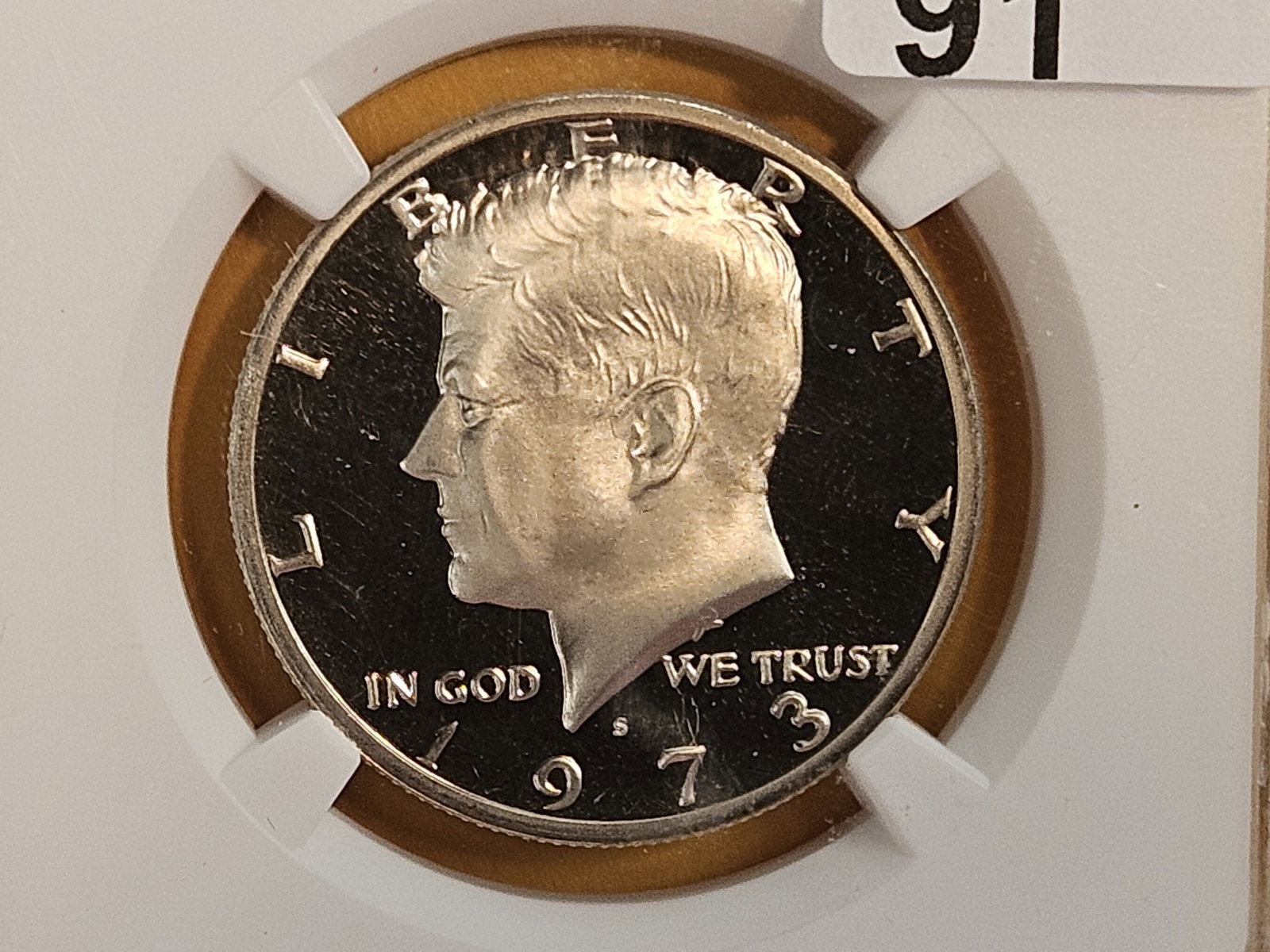 * NGC 1973-S Kennedy Half Dollar in Proof 68 STAR CAMEO!: Superior grade!