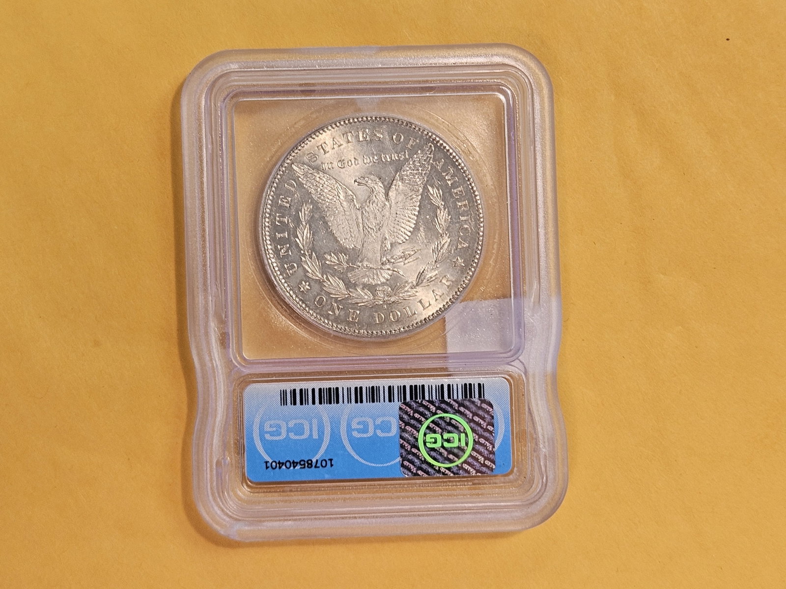 GEM! ICG 1878-S Morgan Dollar in Mint State 65 Plus - 6