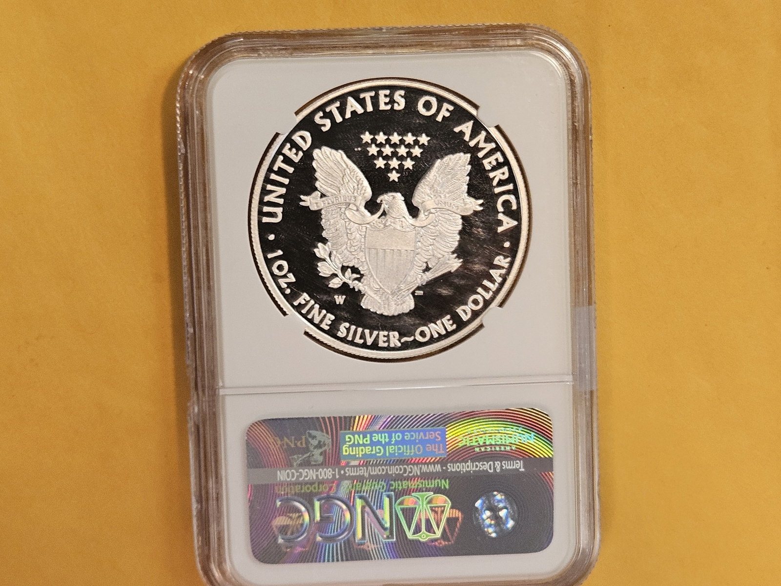 PERFECT! NGC 2015-W American Silver Eagle in Proof 70 Ultra Cameo - 3