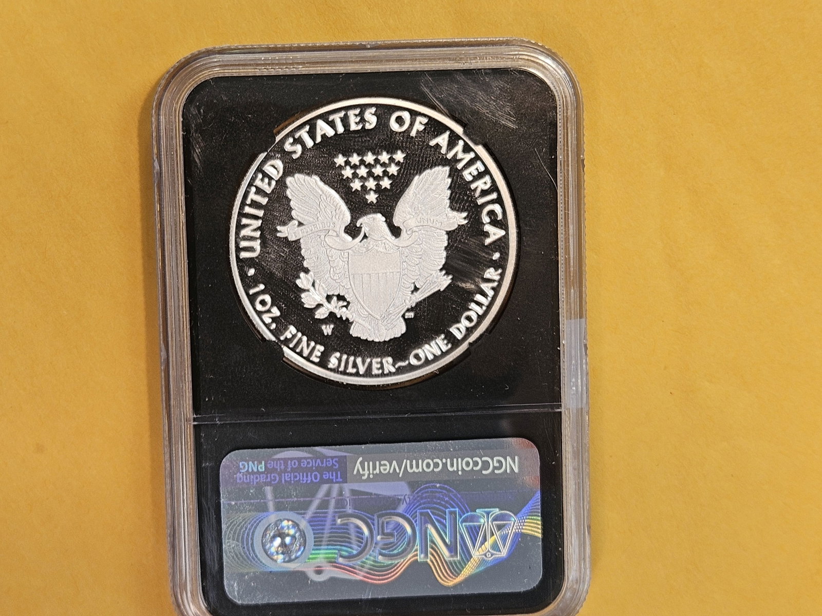 PERFECT! NGC 2018-W American Silver Eagle in Proof 70 Ultra Cameo - 2