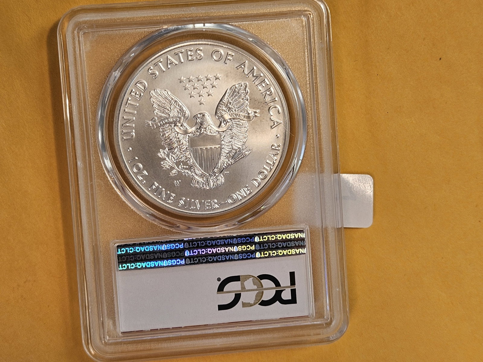 PERFECT! PCGS 2017-W American Silver Eagle in Specimen 70 - 2