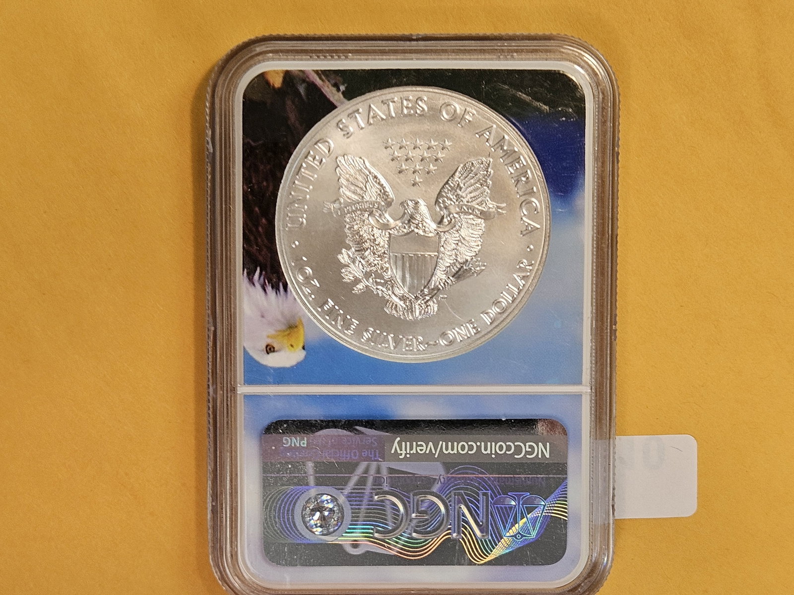 PERFECT! NGC 2018 American Silver Eagle in Mint State 70 - 2